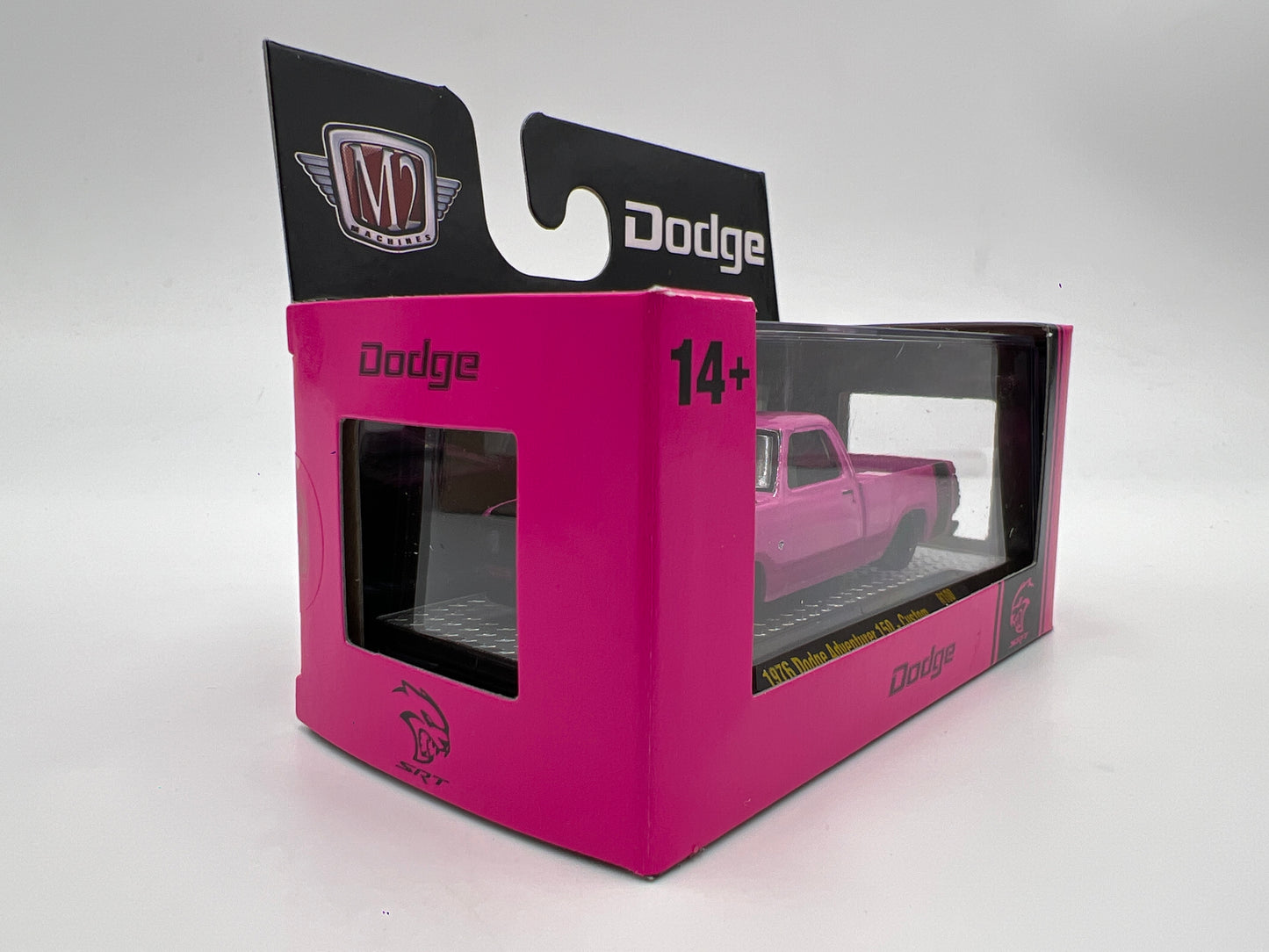 2025 M2 Machines Auto-Thentics 1976 Dodge Adventurer 150 Custom Pink R100