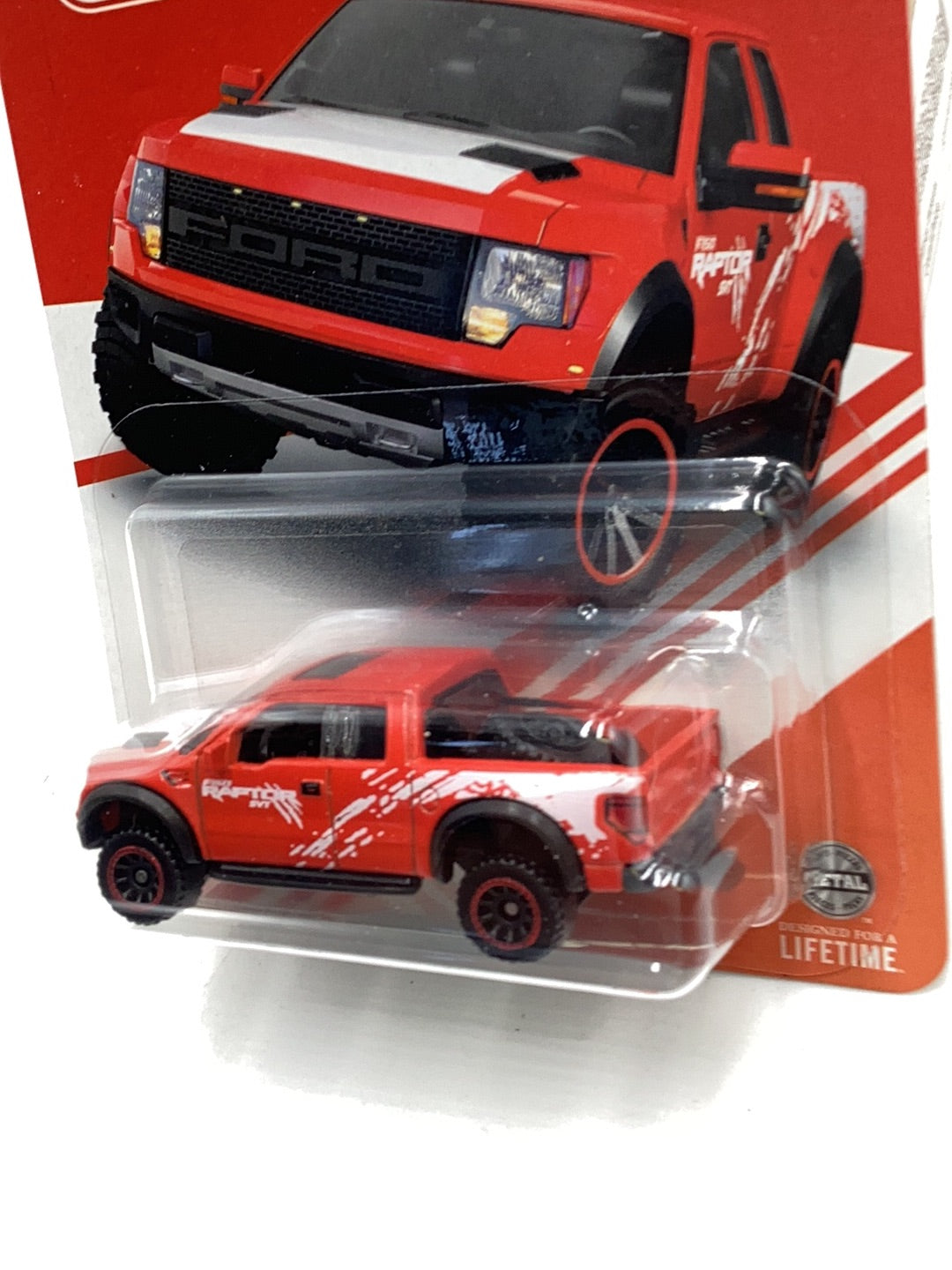 2024 Matchbox 6/6 2010 Ford F150 SVT Raptor Target Red