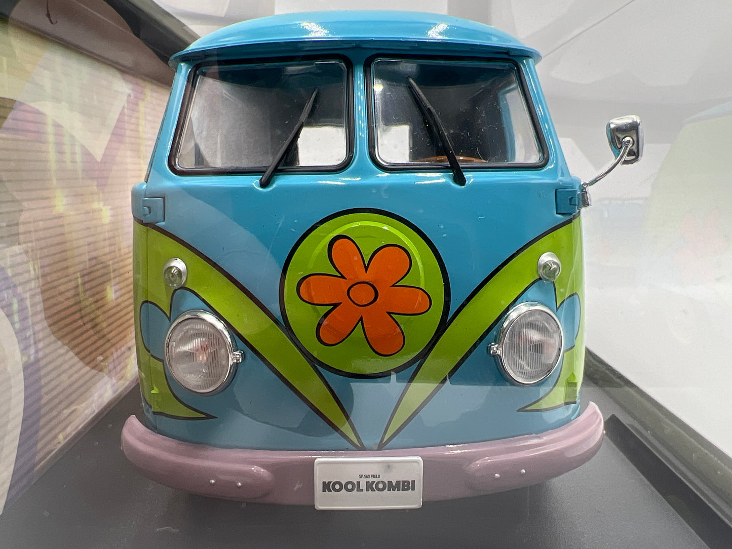 Solido 1:18 Scale Mystery Machine Kool Kombi W/Trailer
