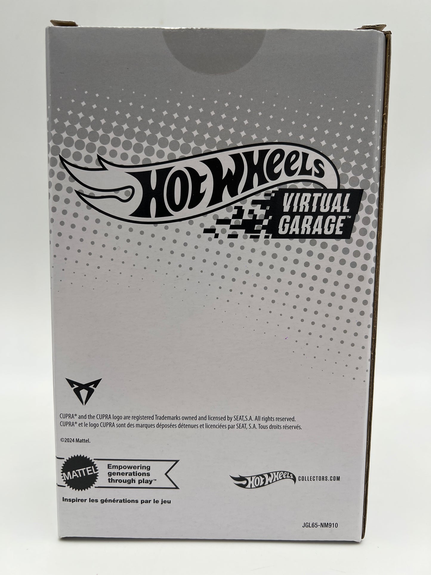 Hot Wheels NFTG Series 10 #26 Cupra e-Racer Blue W/Protector & Box