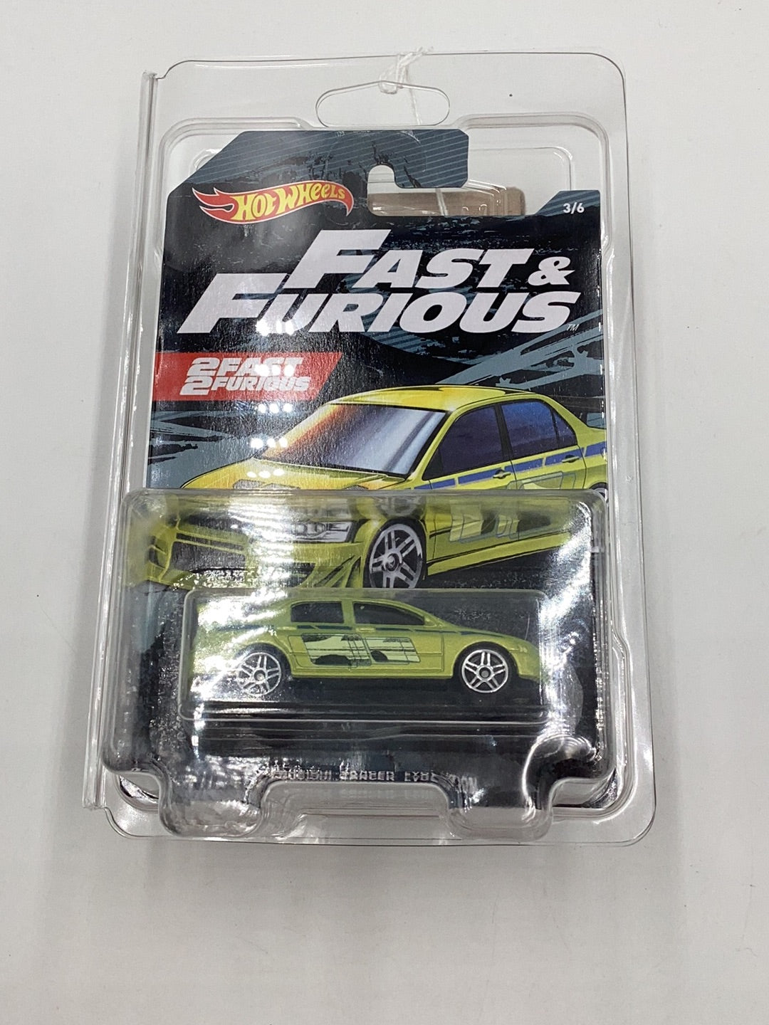 Hot wheels fast and furious 3/6 Mitsubishi Lancer Evolution with protector