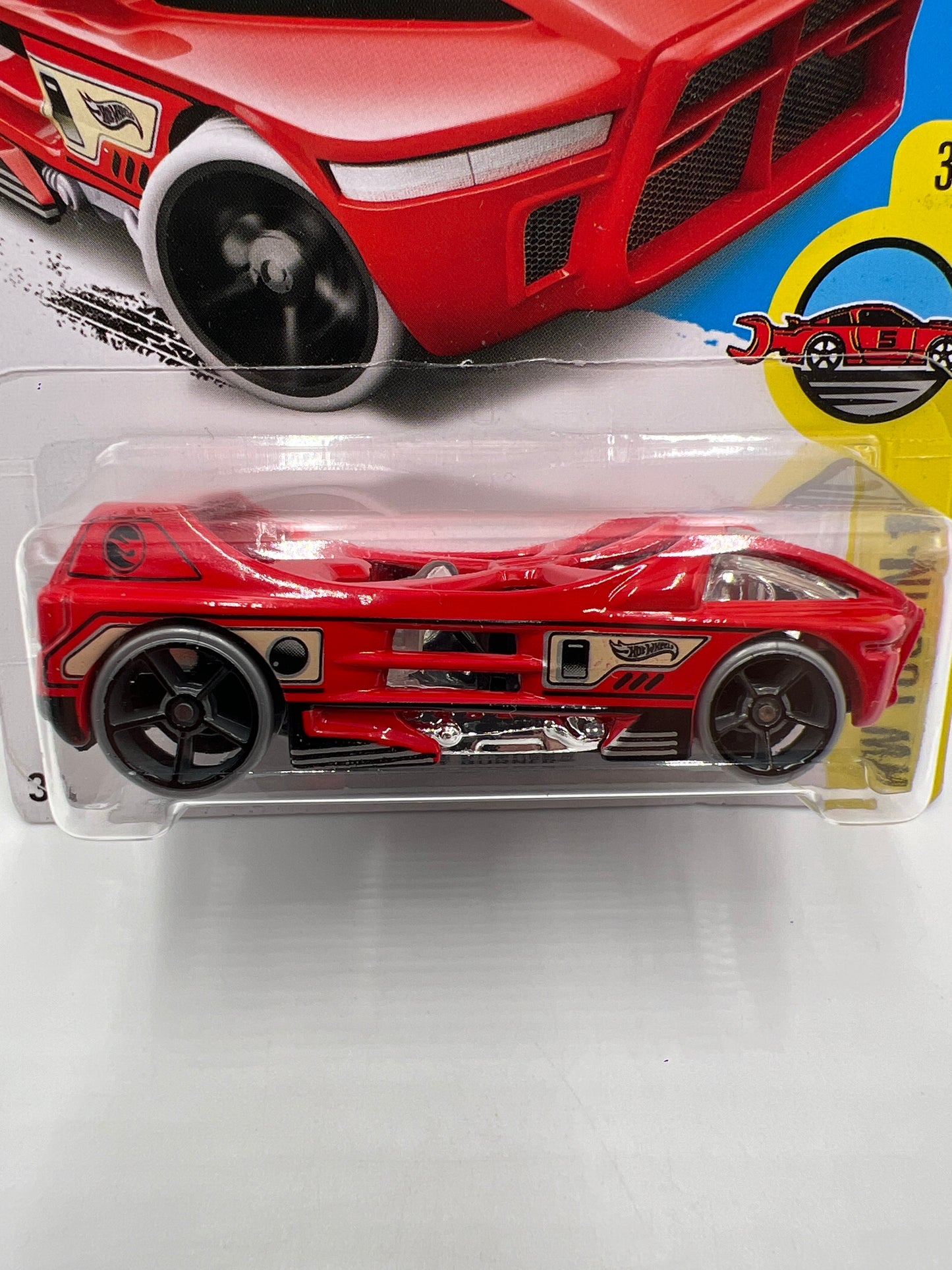 2016 Hot Wheels Tool-In-1 Treasure Hunt #33 Night Burner Red 277i