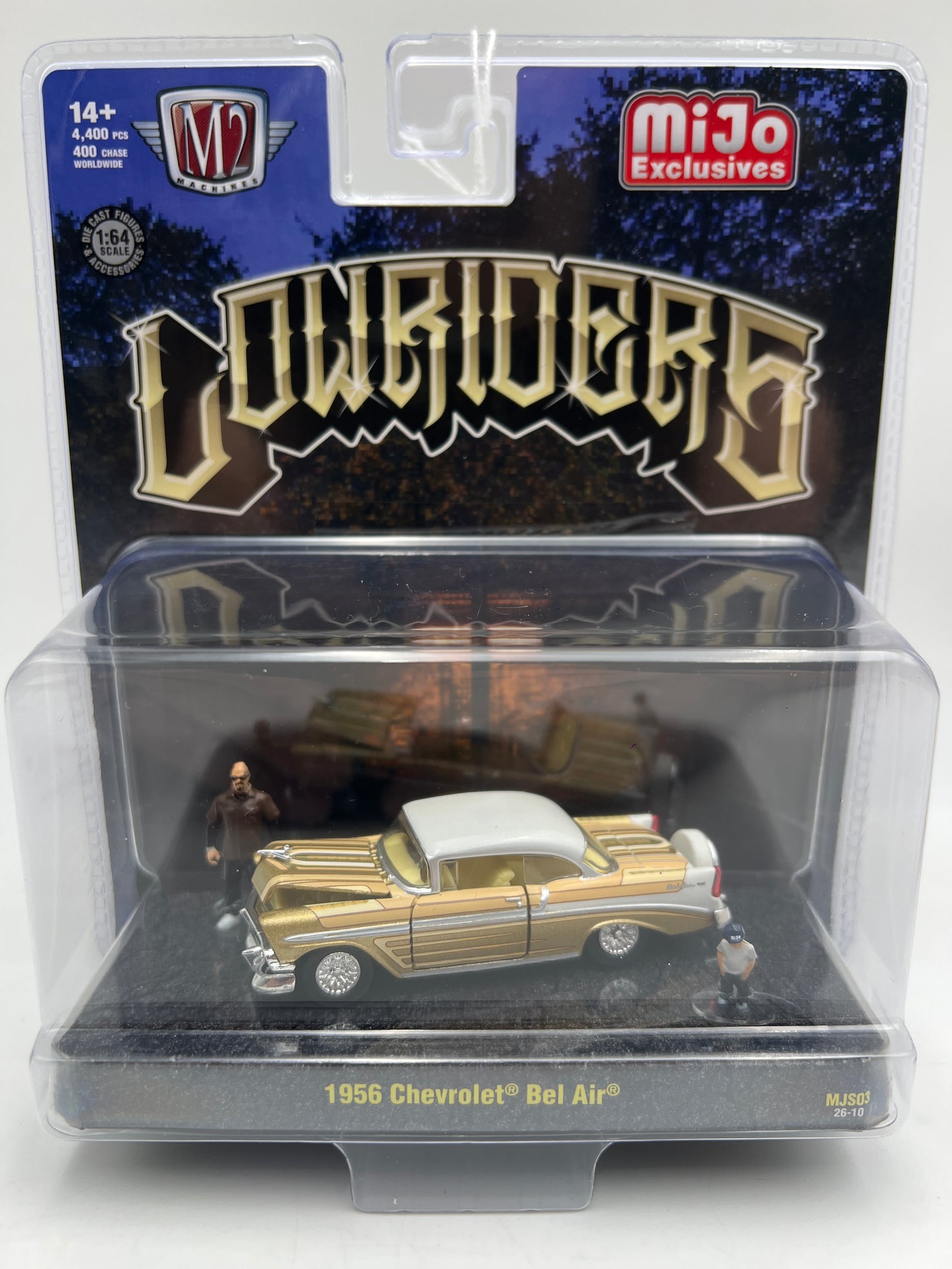 M2 Machines MJS03 MiJo Exclusives Diorama 1956 Chevrolet Bel Air