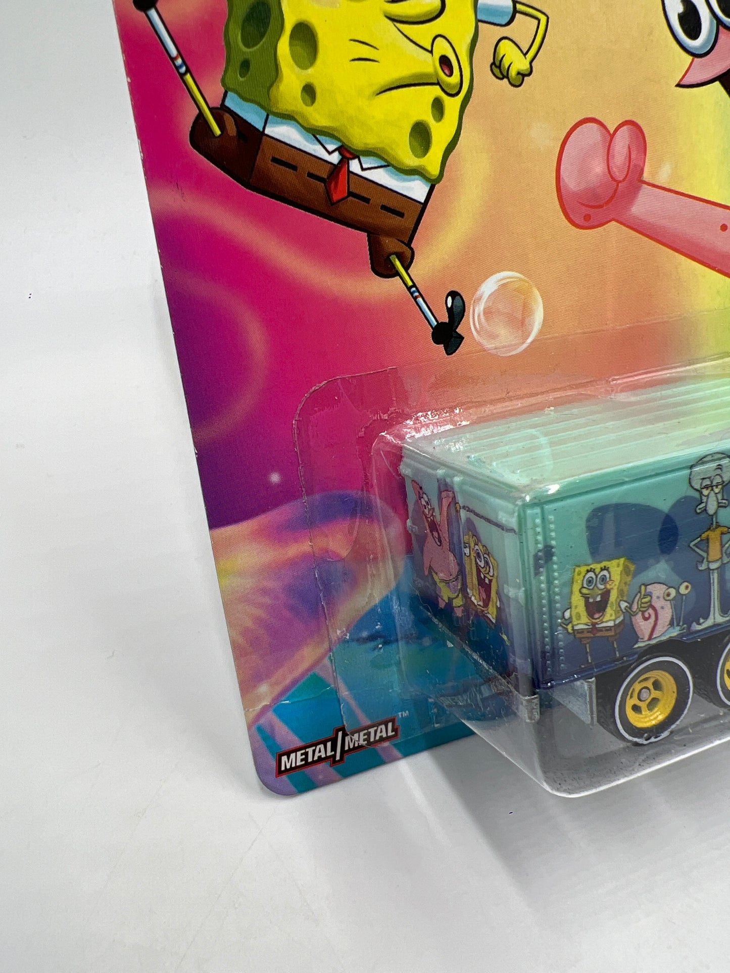 Hot Wheels Premium SpongeBob SquarePants Hiway Hauler W/Protector Loose Blister
