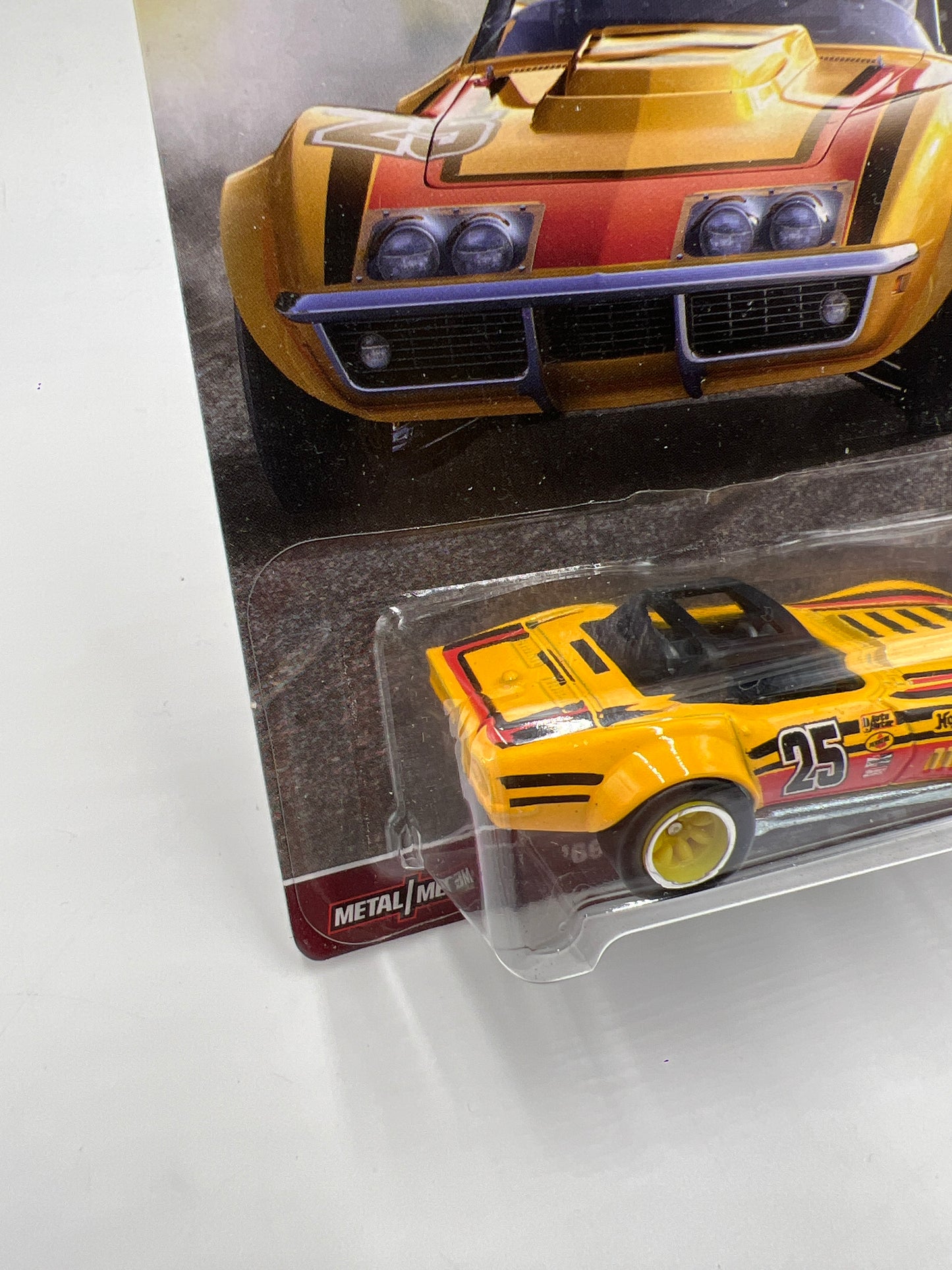 Hot Wheels Car Culture Redliners #5 69 Corvette Racer Yellow 244B