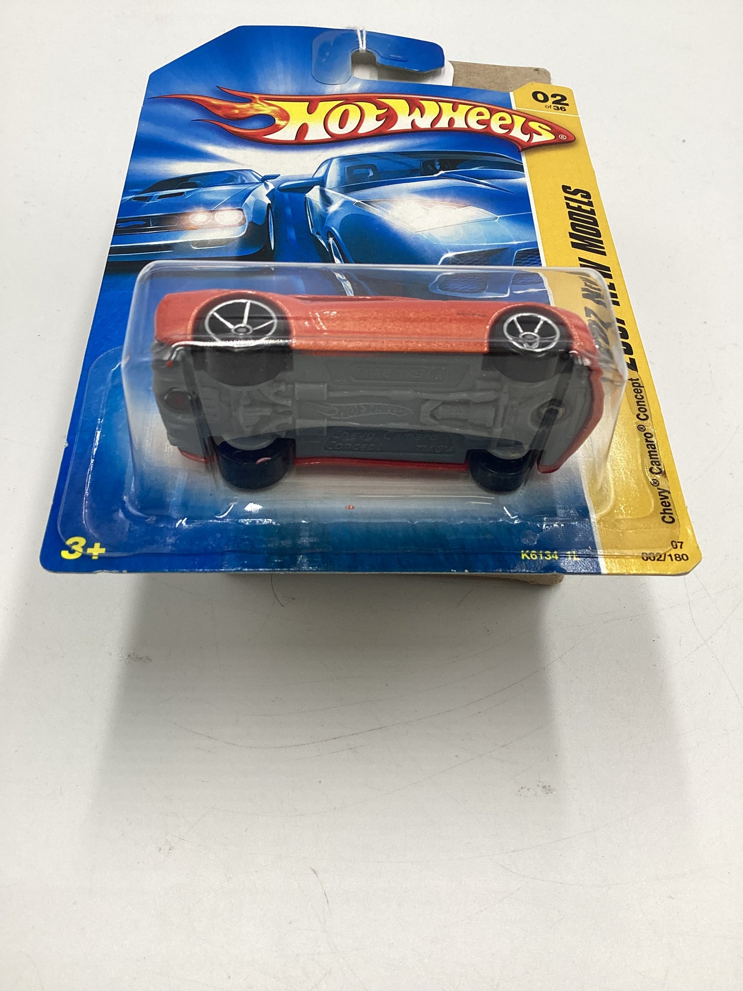 2007 Hot Wheels New Models #2 Chevy Camaro Concept Orange 2A