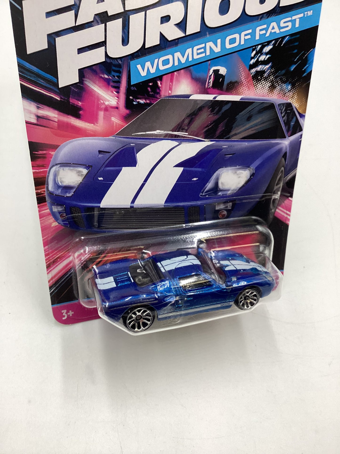 2024 Hot Wheels Fast and Furious Women of Fast #4 Ford GT40 Blue