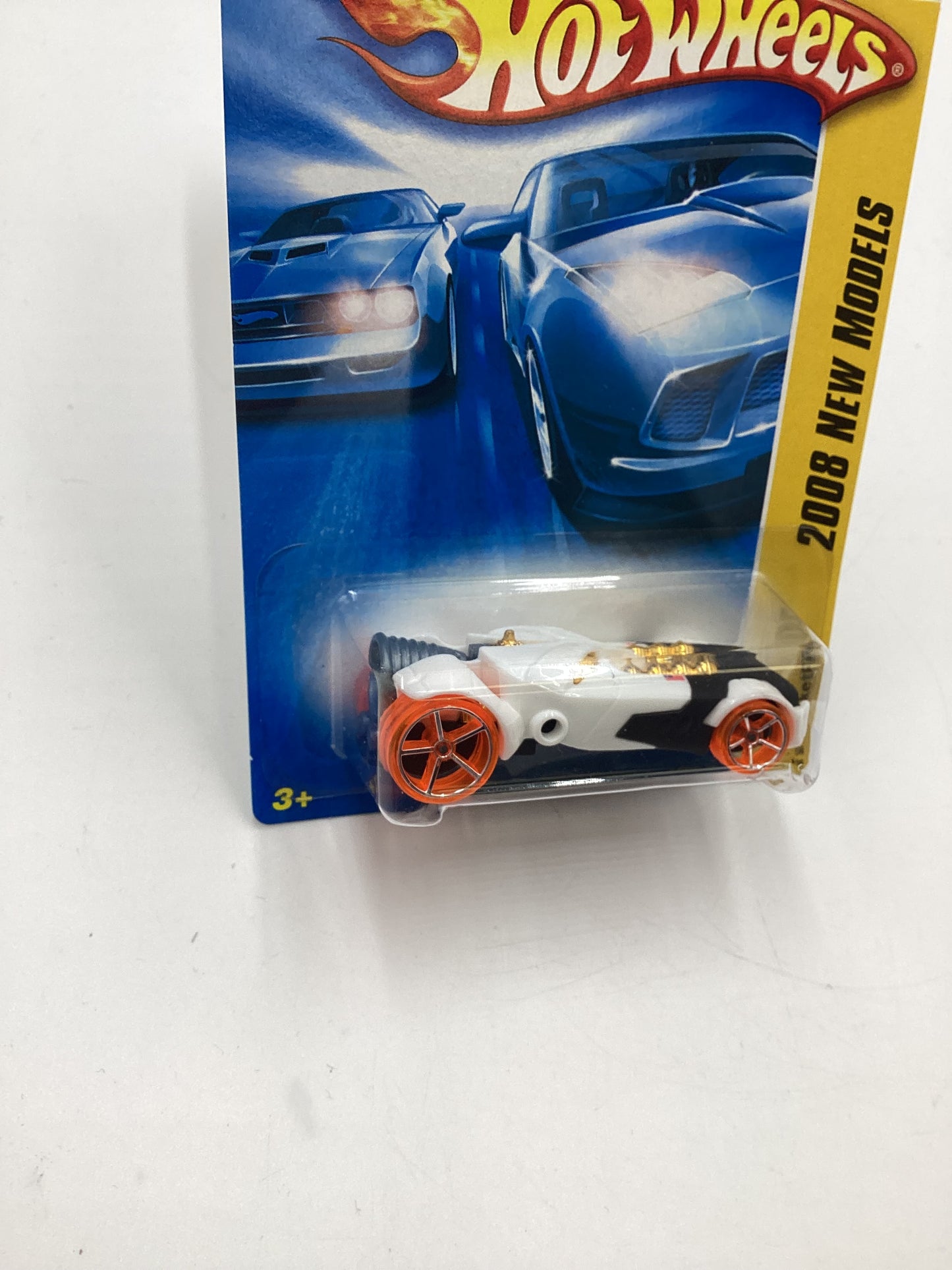 2008 Hot Wheels New Models #22 Rocketfire White VV3