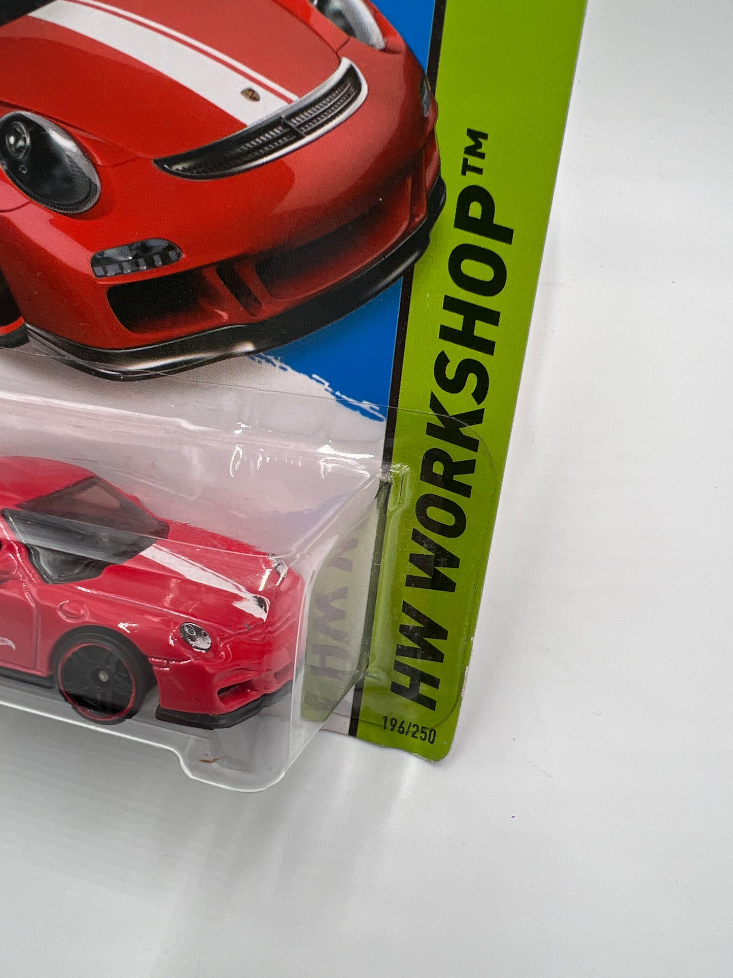 2015 Hot Wheels Workshop #196 Porsche 911 GT3 RS Red