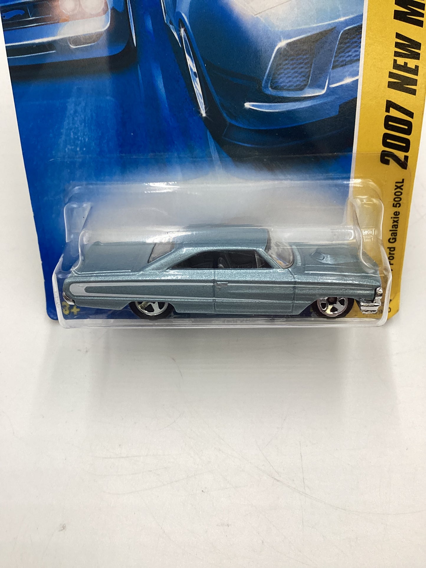 2007 Hot Wheels New Models #18 1964 Ford Galaxie 500XL Light Blue 9D