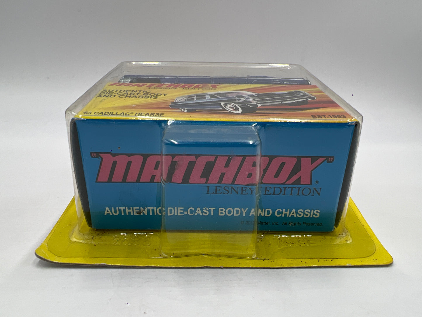 Matchbox Lesley Edition 63 Cadillac Hearse Blue