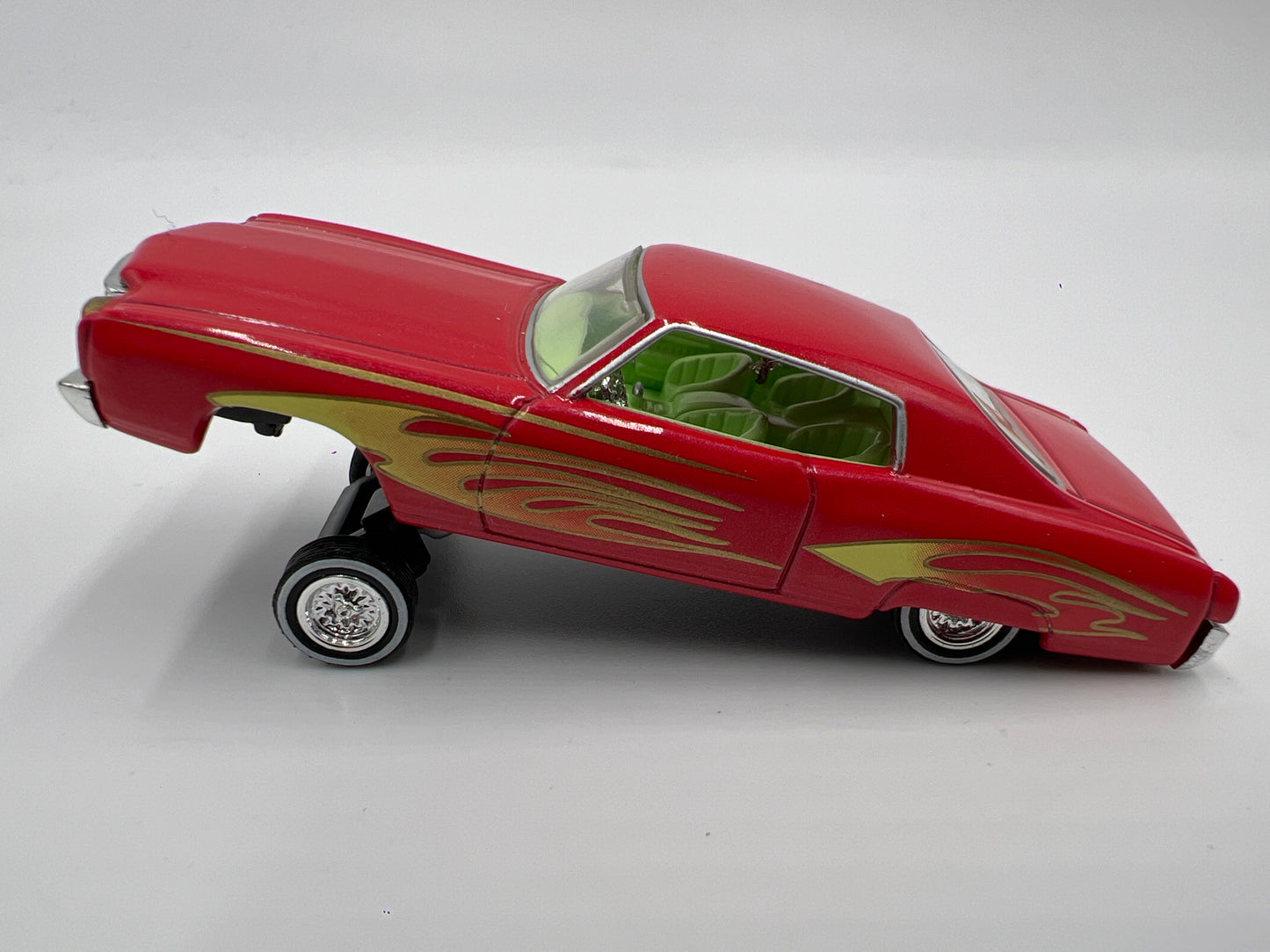 Hot Wheels Collectibles 1/64 VooDoo Highway 70 Monte Carlo Lowrider Red Loose