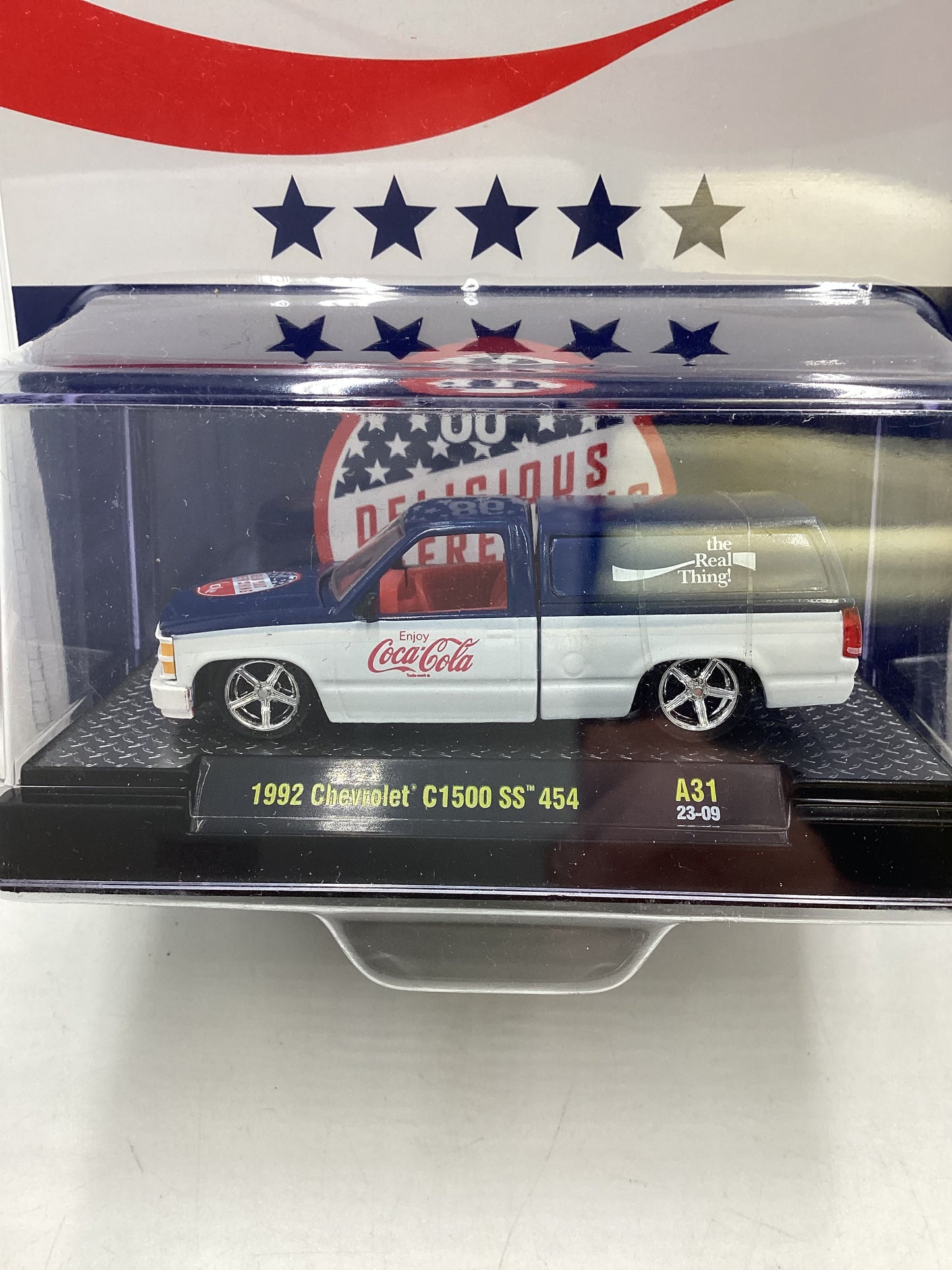 M2 Machines Coca Cola 1992 Chevrolet C1500 SS 454 A31 197D