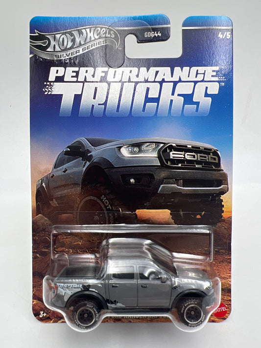 2026 Hot Wheels Performance Trucks #4 2019 Ford Ranger Raptor Gray 168F