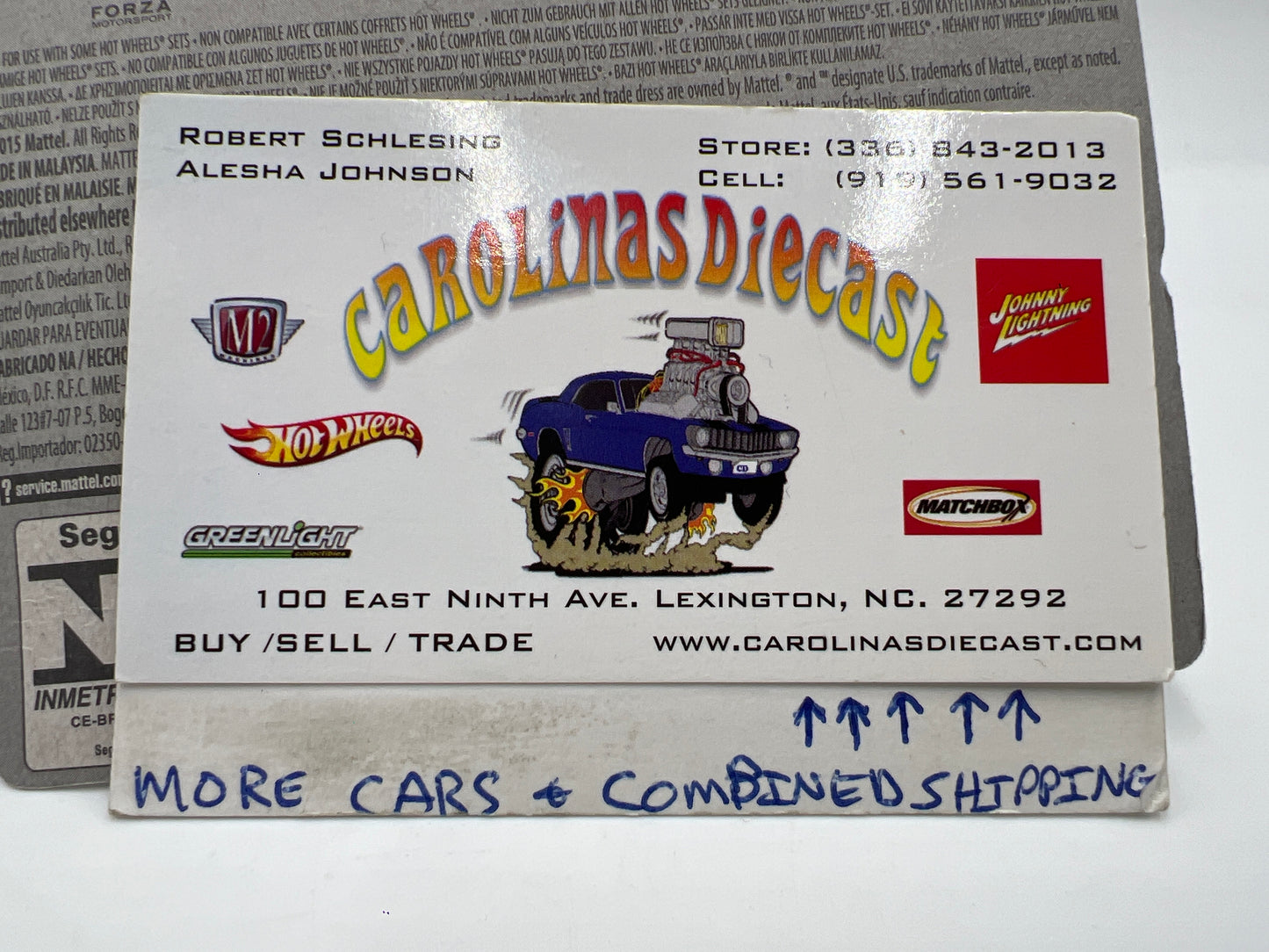 2016 Hot Wheels Night Burnerz #90 16 Ford Focus RS Blue Short Card Blister Off Center 21E