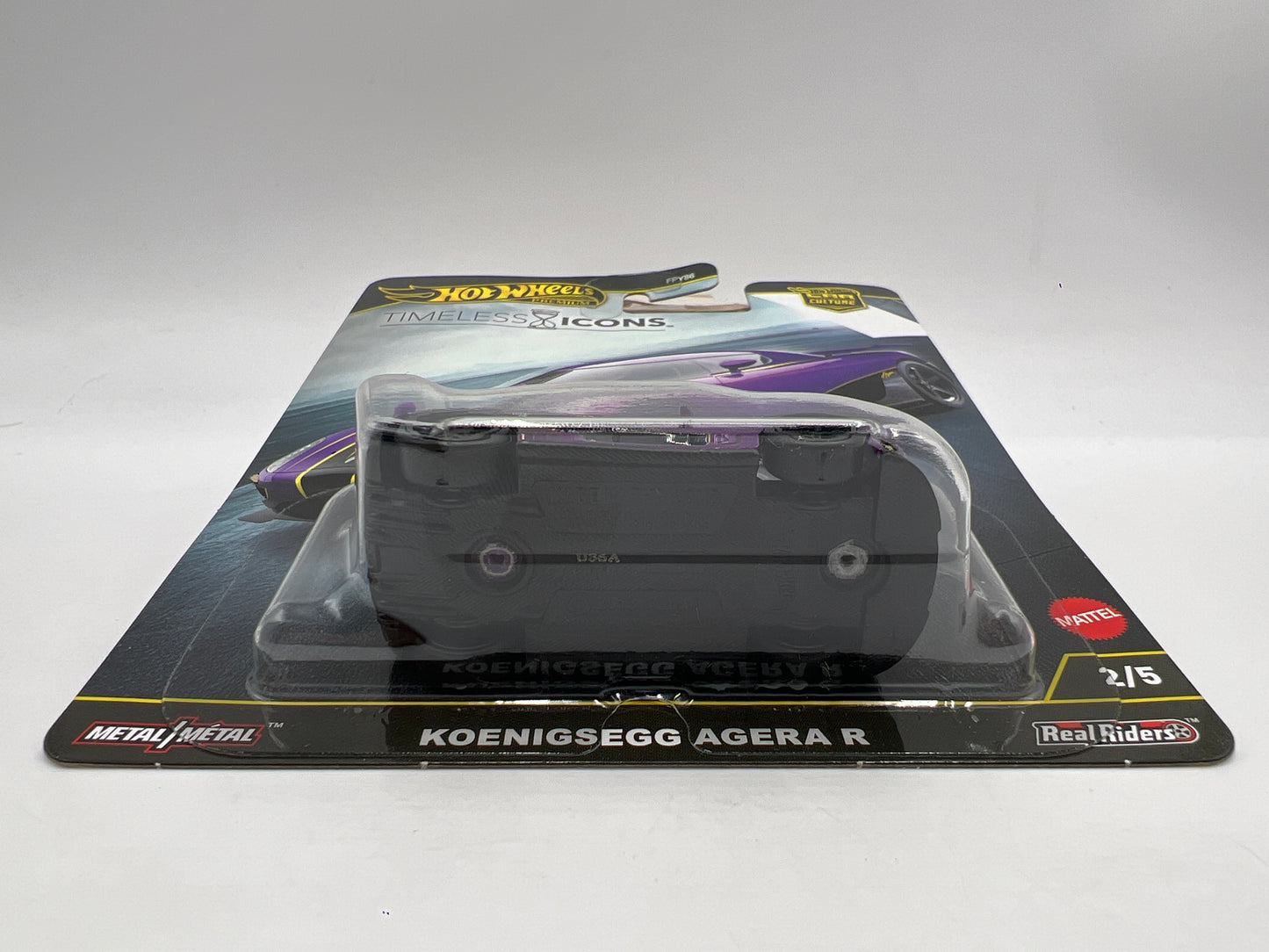 Hot Wheels Premium Car Culture Timeless Icons #2 Koenigsegg Agera R Purple 252A
