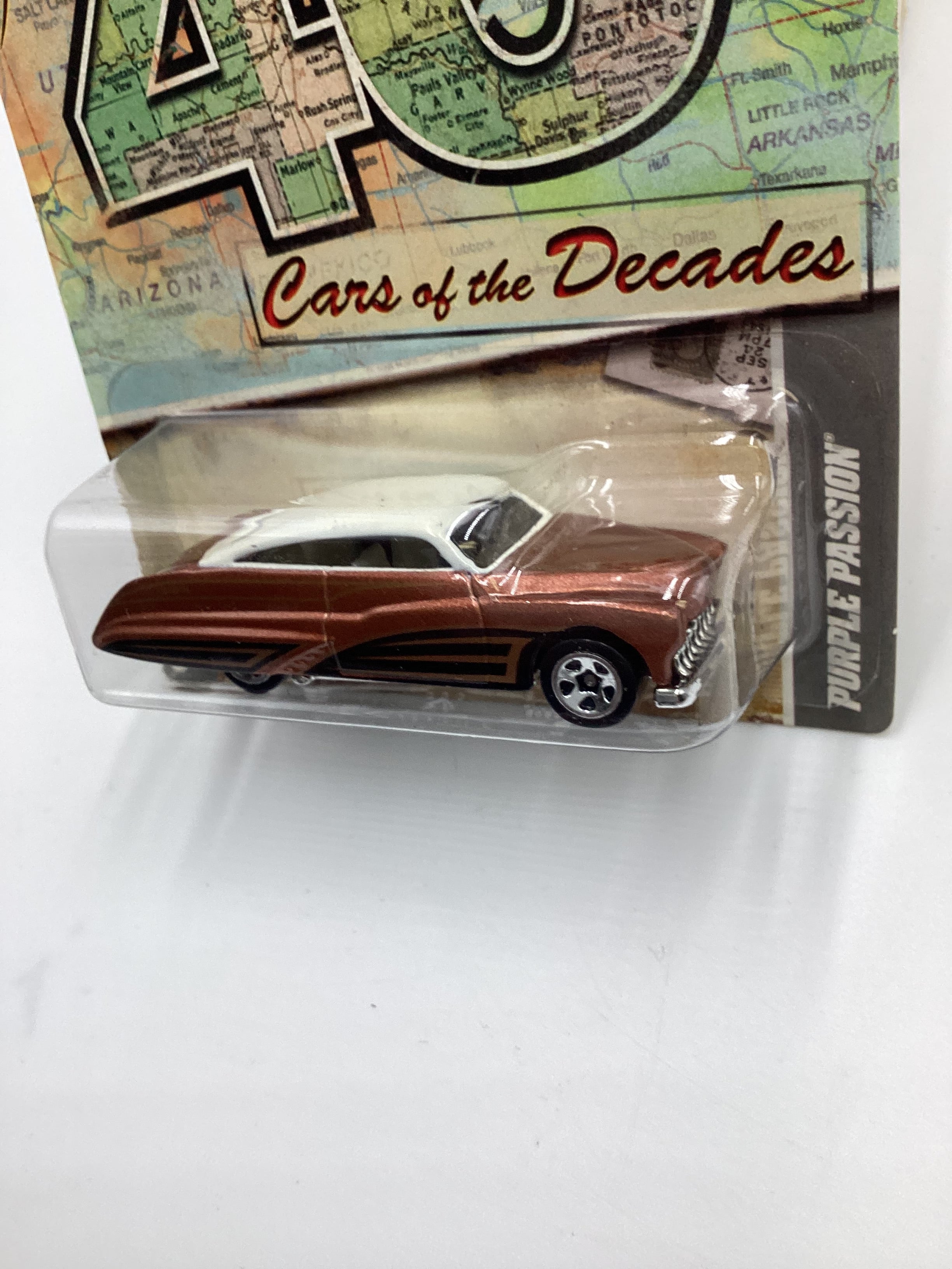 2011 Hot Wheels Cars of the Decades The 40s #8 Purple Passion