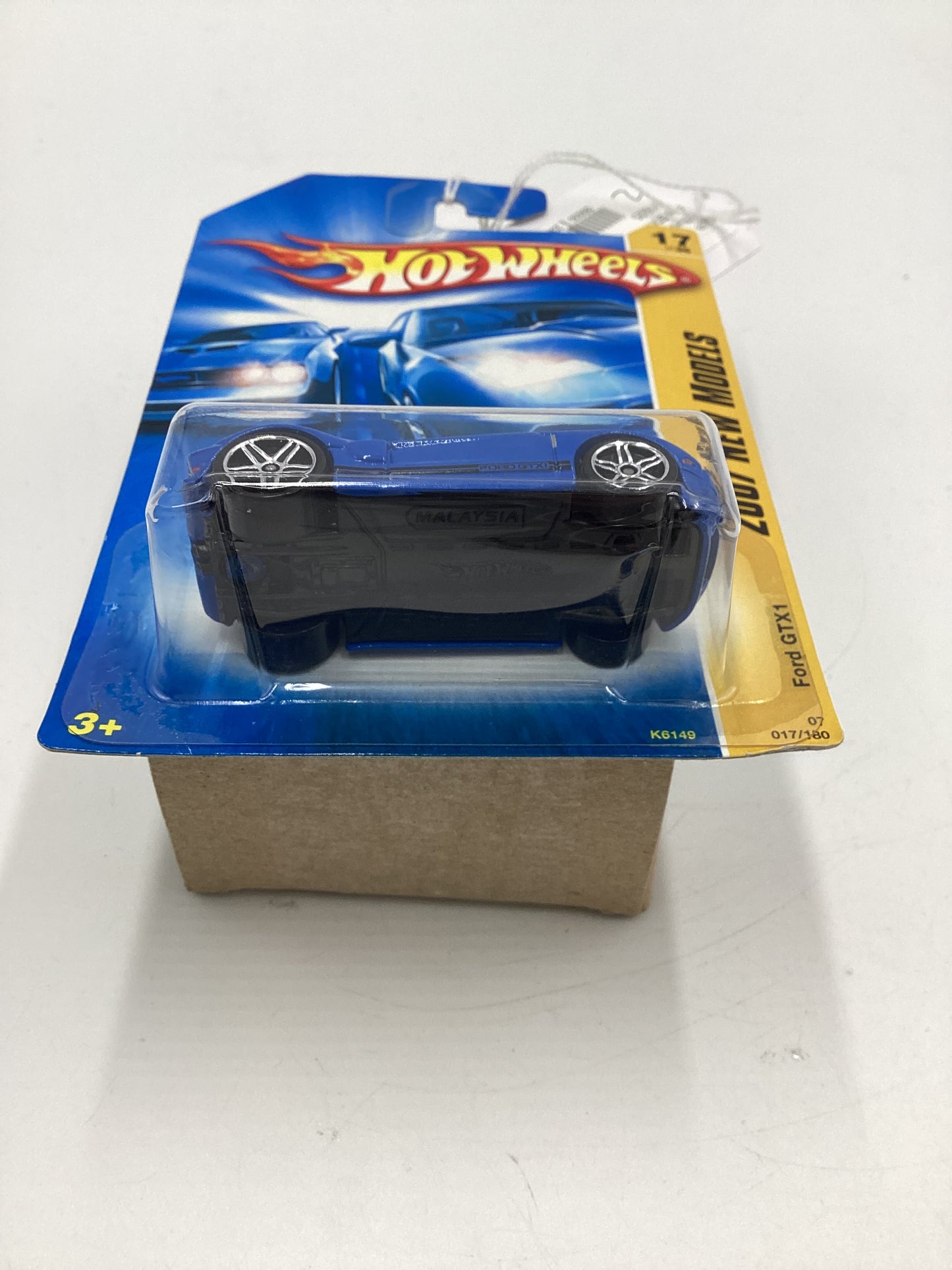 2007 Hot Wheels New Models #17 Ford GTX1 Blue PR5 Wheels 25D