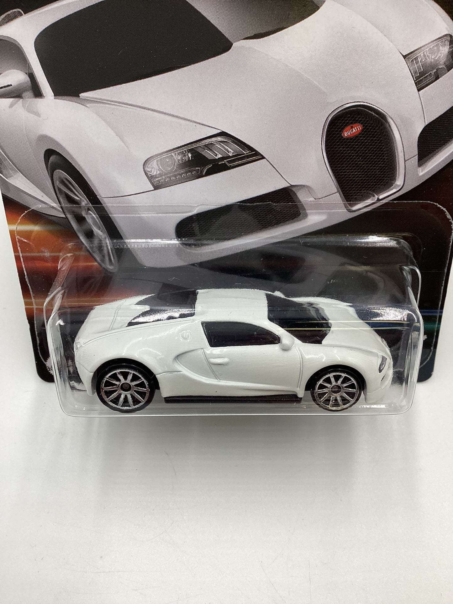 2023 Hot Wheels Fast and Furious Series 3  #7 Bugatti Veyron White with protector