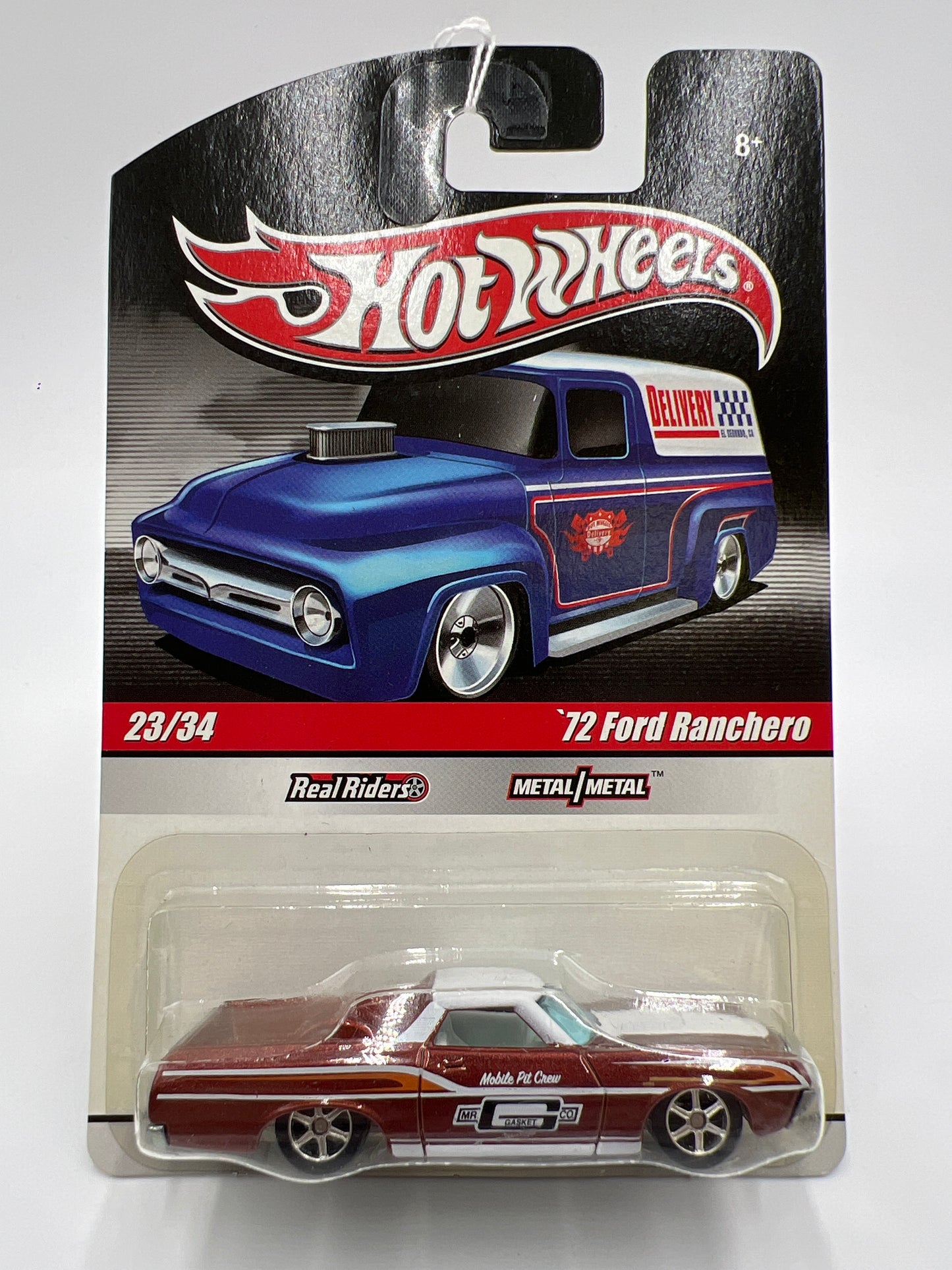 Hot Wheels Slick Rides #23 72 Ford Ranchero Mr Gasket Brown 243E