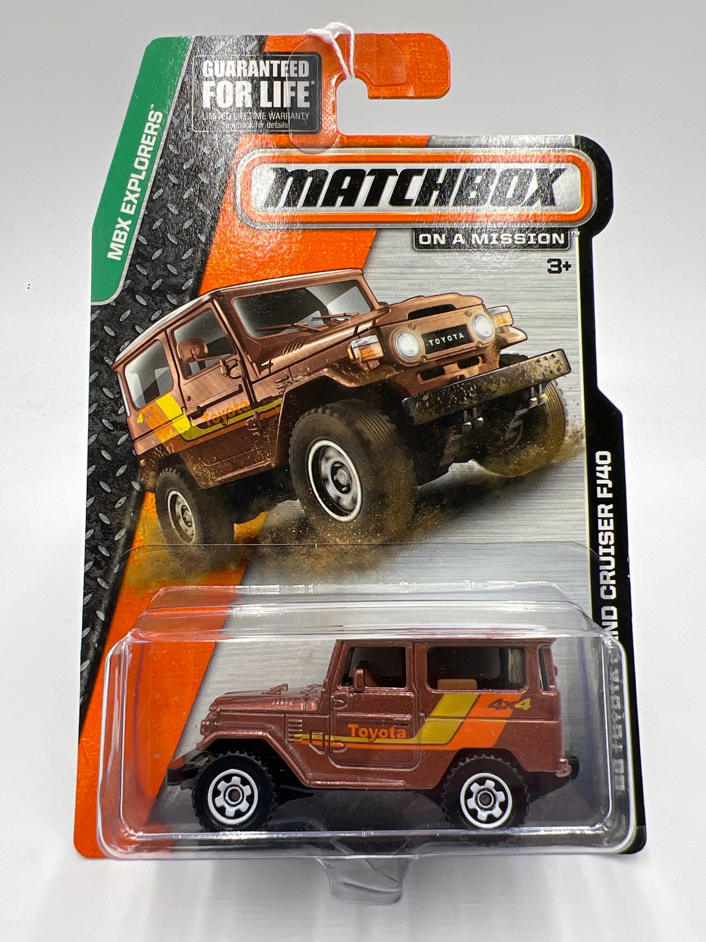 Matchbox MBX Explorers #54 68 Toyota Land Cruiser FJ40 Copper 206E