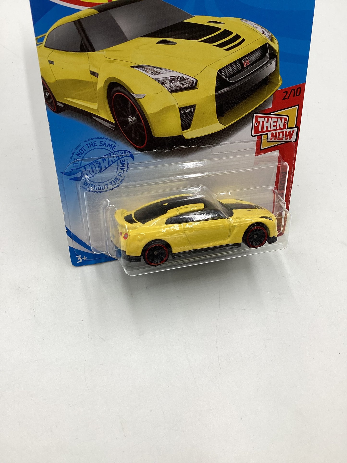 2021 Hot wheels Then and Now #79 17 Nissan GT-R (R35) Yellow 81D