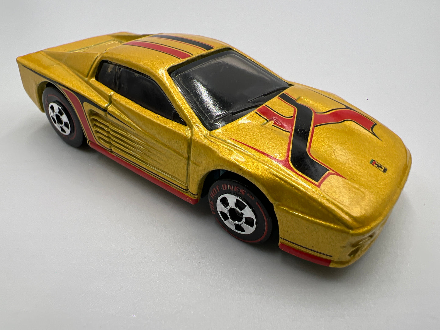 2011 Hot Wheels The Hot Ones CHASE Ferrari 512M Yellow Loose