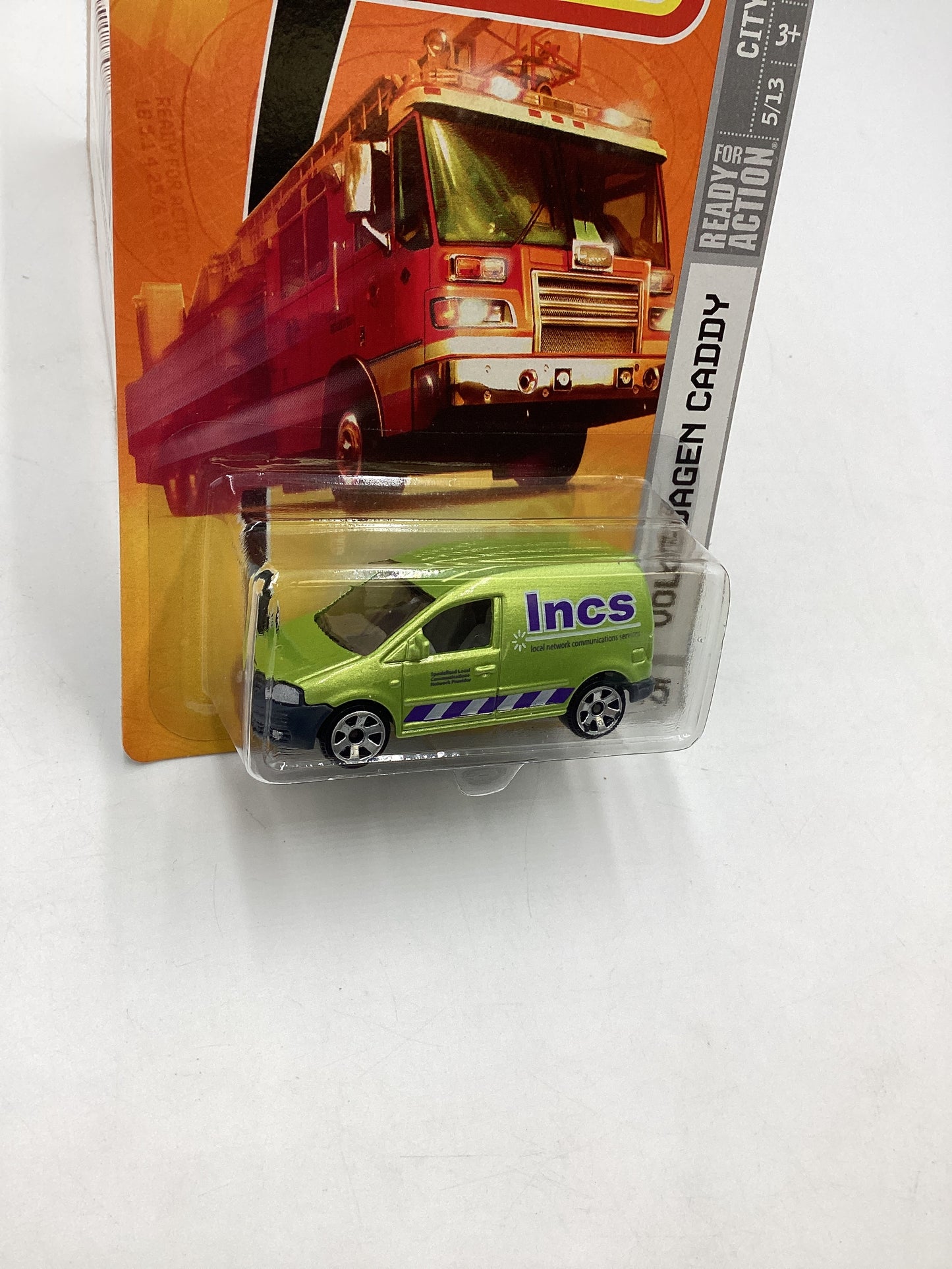 Matchbox City Action #45 Volkswagen Caddy green 207G