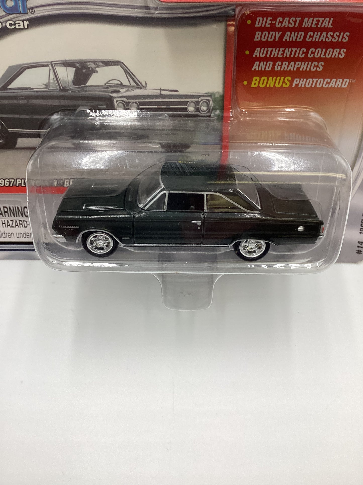 Johnny Lightning Mopar or No Car 1967 Plymouth Belvedere GTX White Lightning CHASE