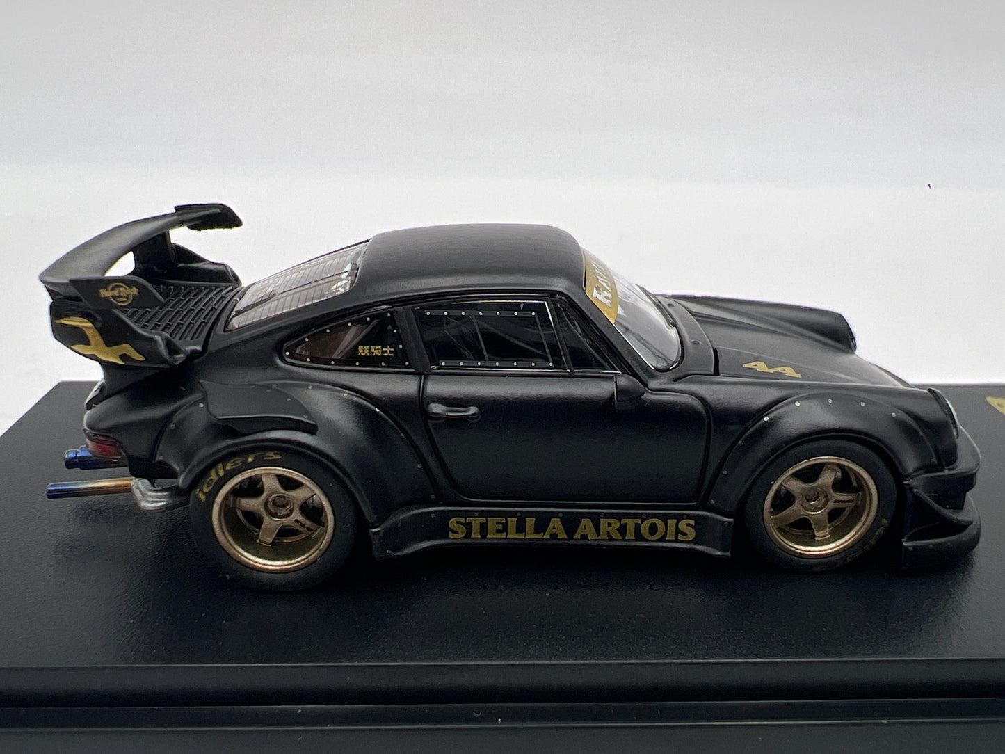 Almost Real Kaizo #28 Porsche RWB 930 Stella Artois Matte Black