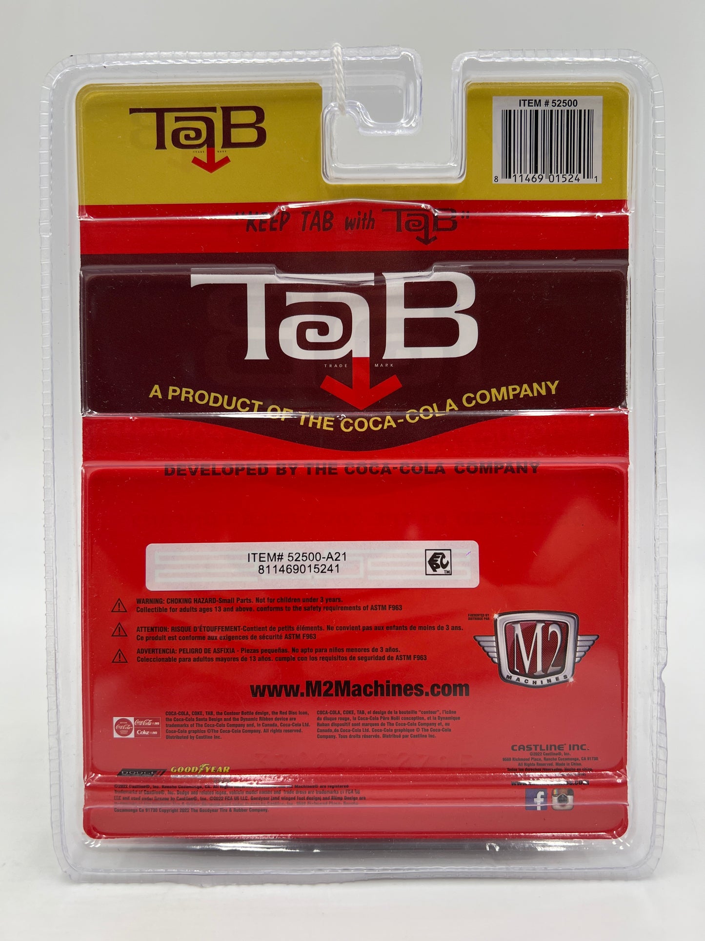 M2 Machines Coca Cola Tab CHASE 1970 Dodge Super Bee Hemi Brown/Red A25