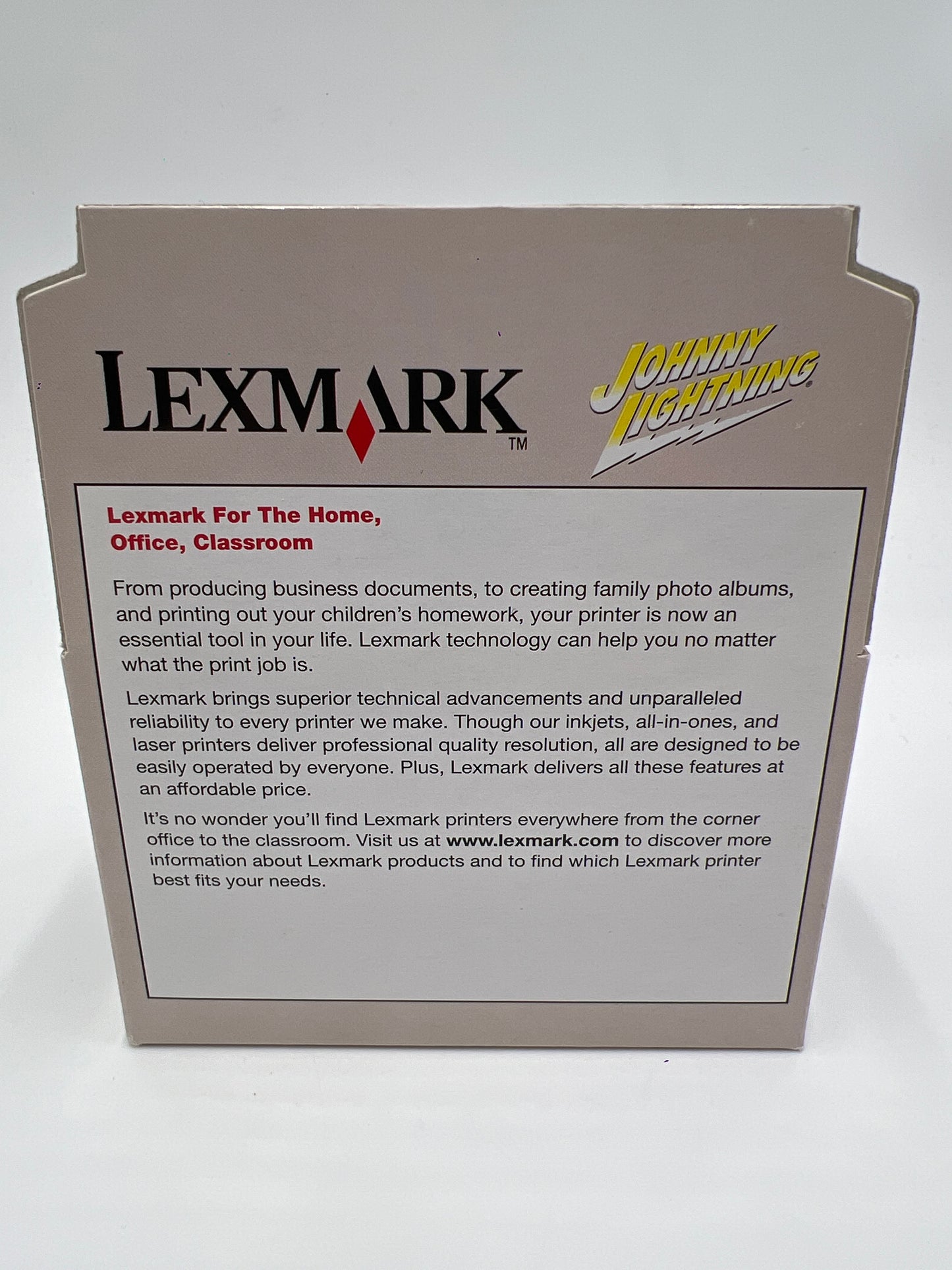 Johnny Lightning Lexmark 1969 Chevrolet Camaro Black