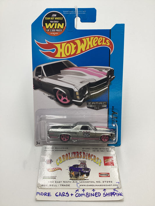 2015 Hot Wheels Zamac 005 #18 71 El Camino 147B