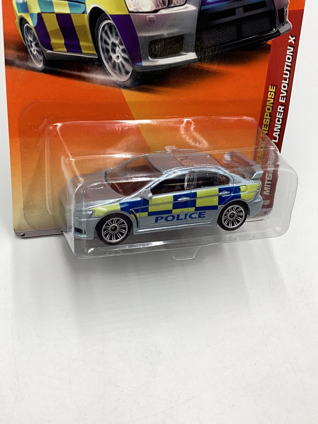 Matchbox #57 Mitsubishi Lancer Evolution X Police 213A