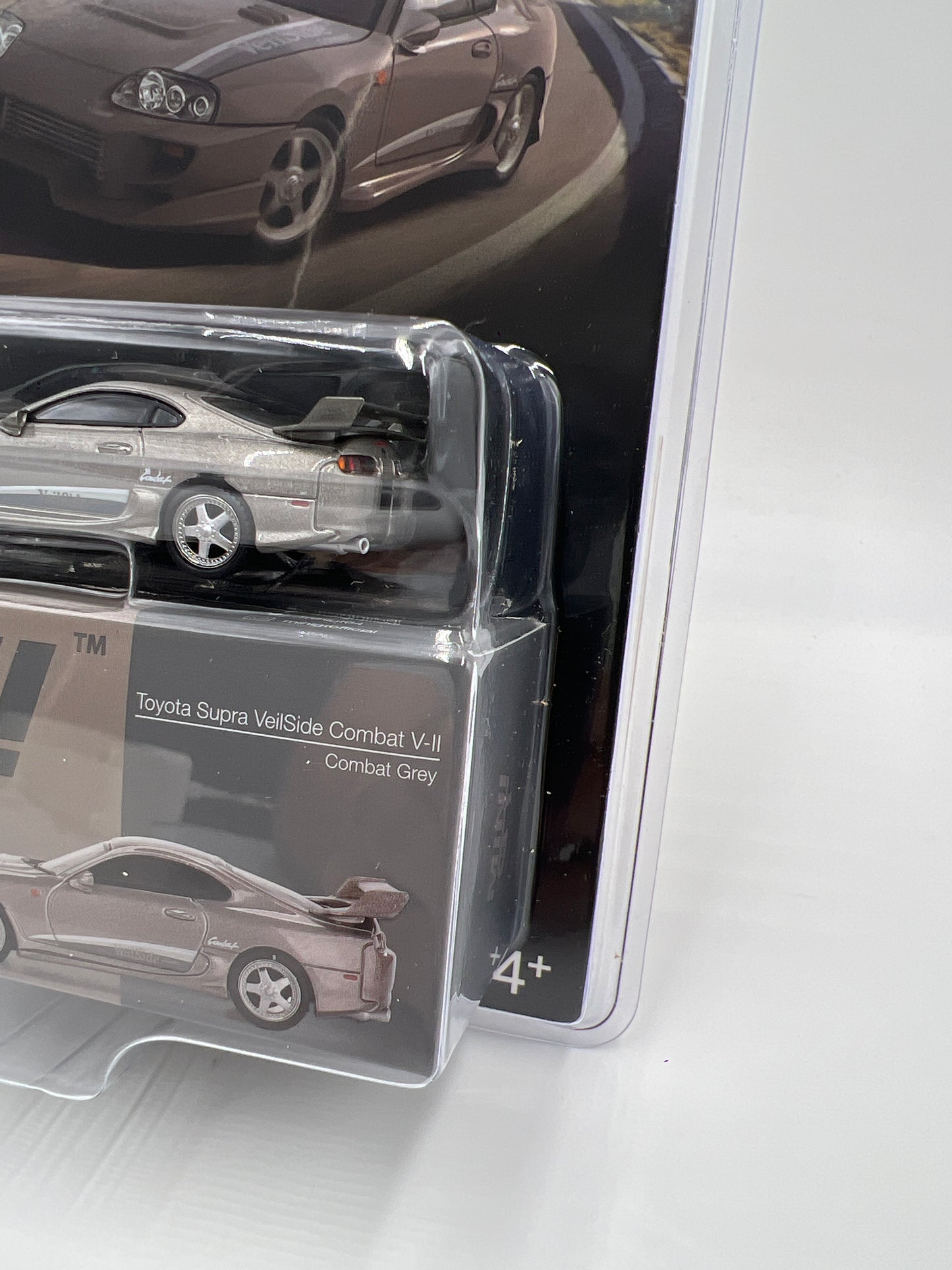 Mini GT #978 Toyota Supra VeilSide Combat V-II Gray 236E