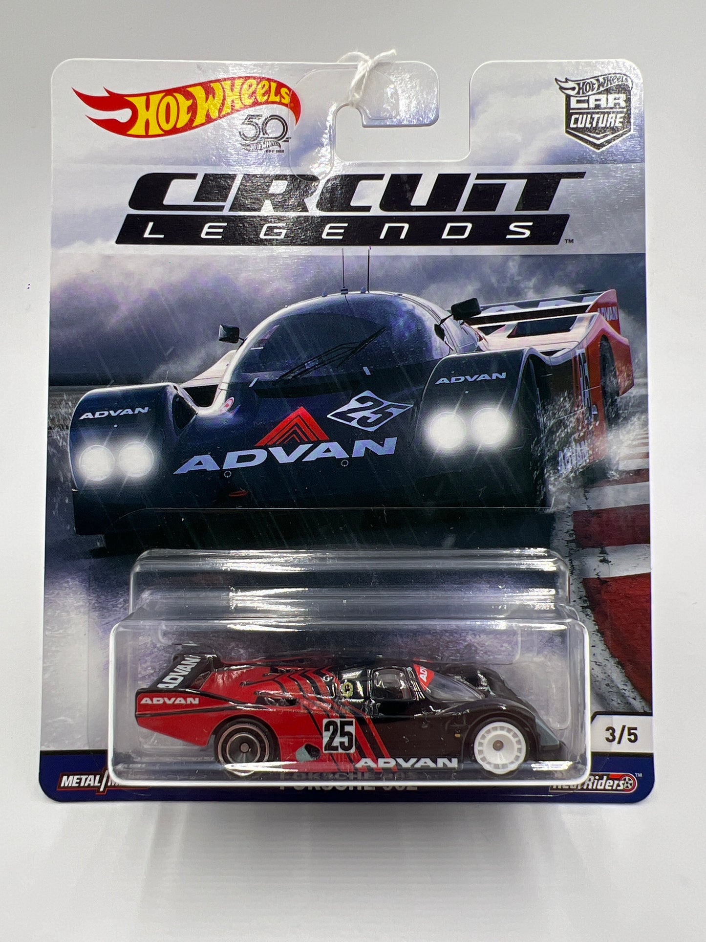 2018 Hot Wheels Car Culture Premium Circuit Legends #3 Porsche 962 254D