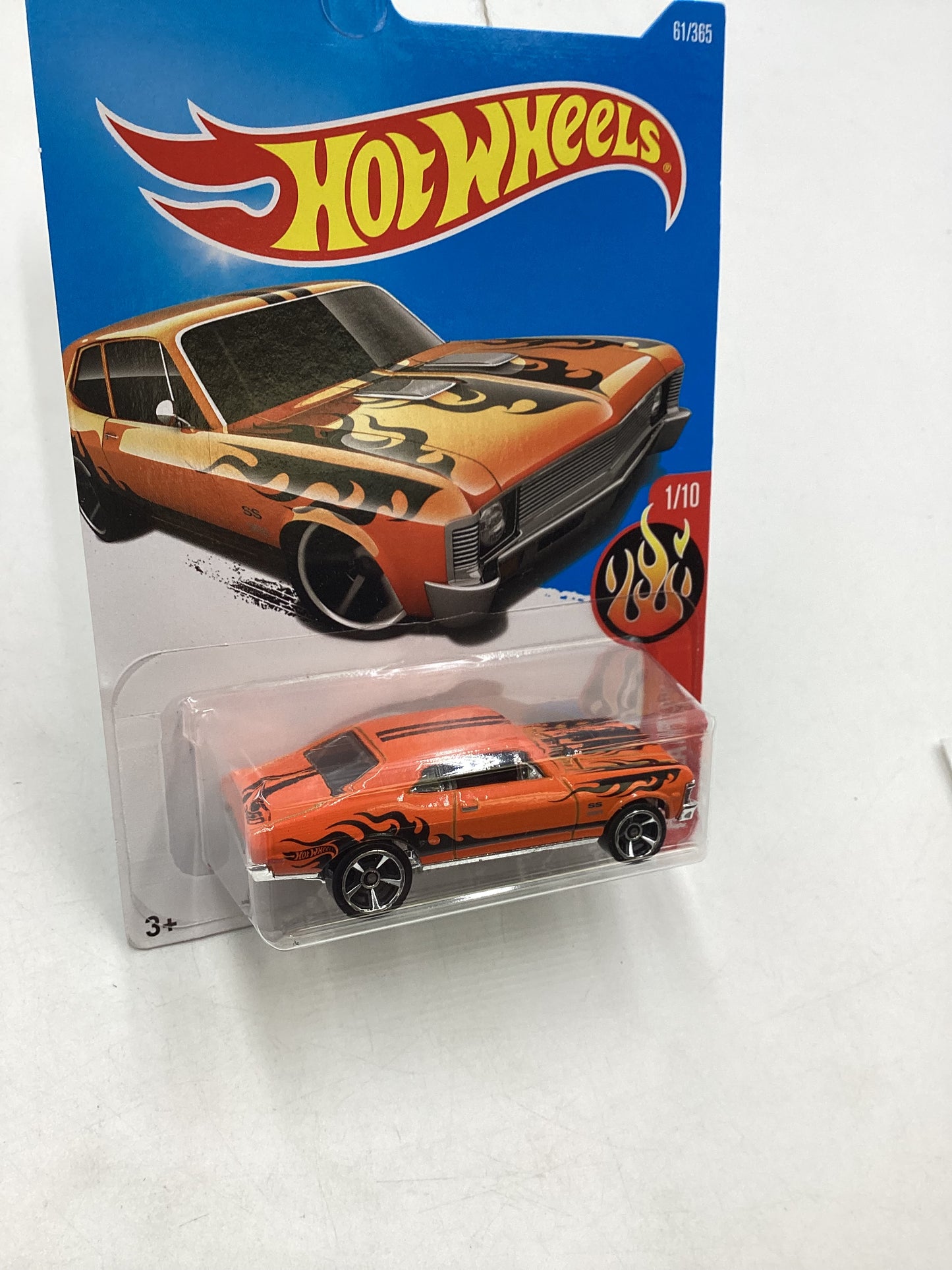 2017 Hot wheels #061 68 Chevy Nova Orange