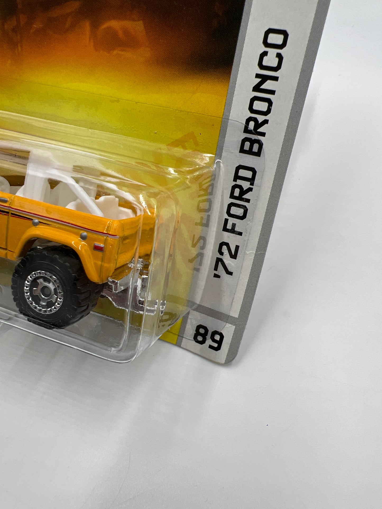 Matchbox All Terrain #89 72 Ford Bronco Yellow 216G