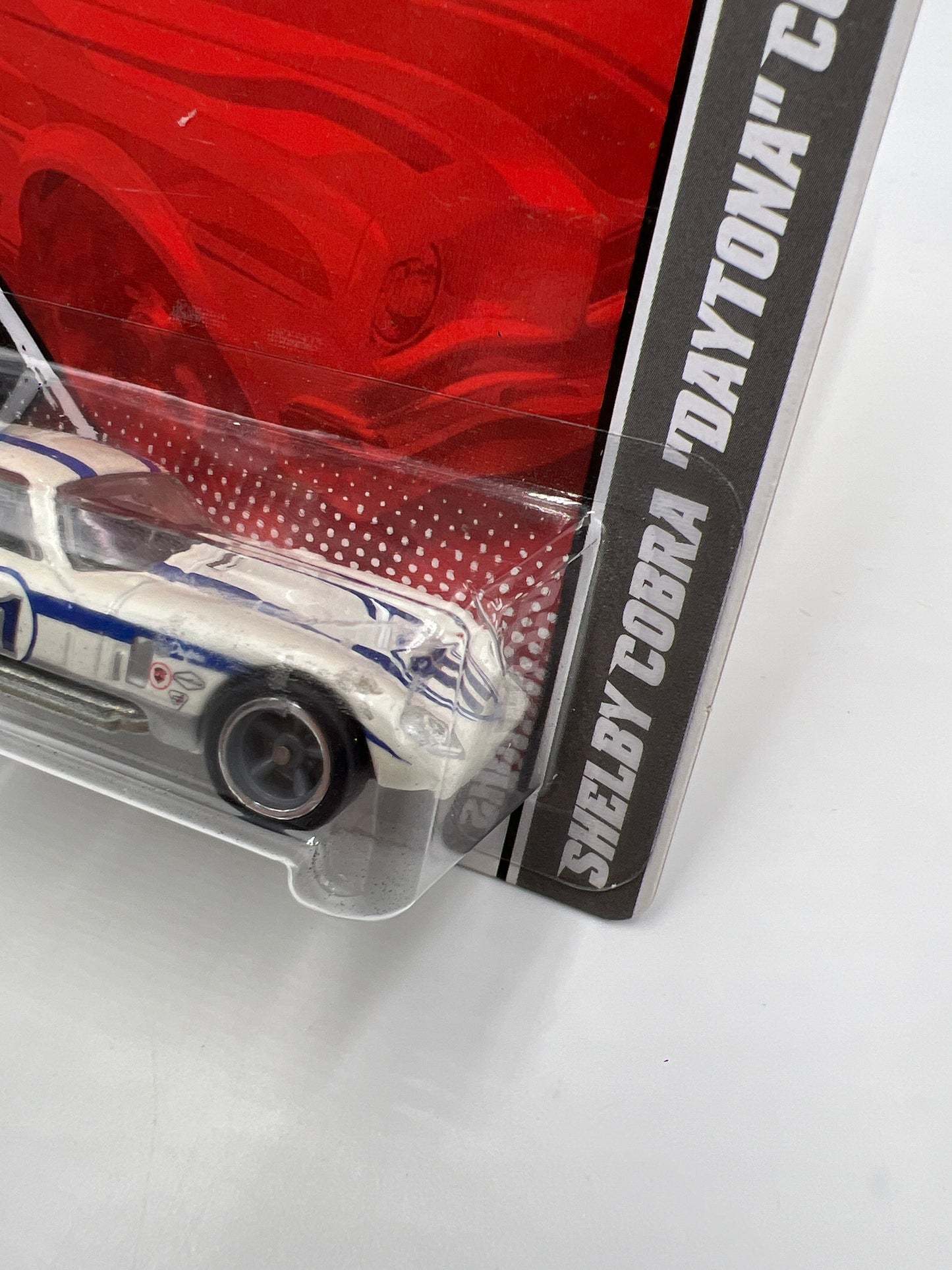 Hot Wheels Premium Garage Series #8 Shelby Cobra Daytona Coupe White