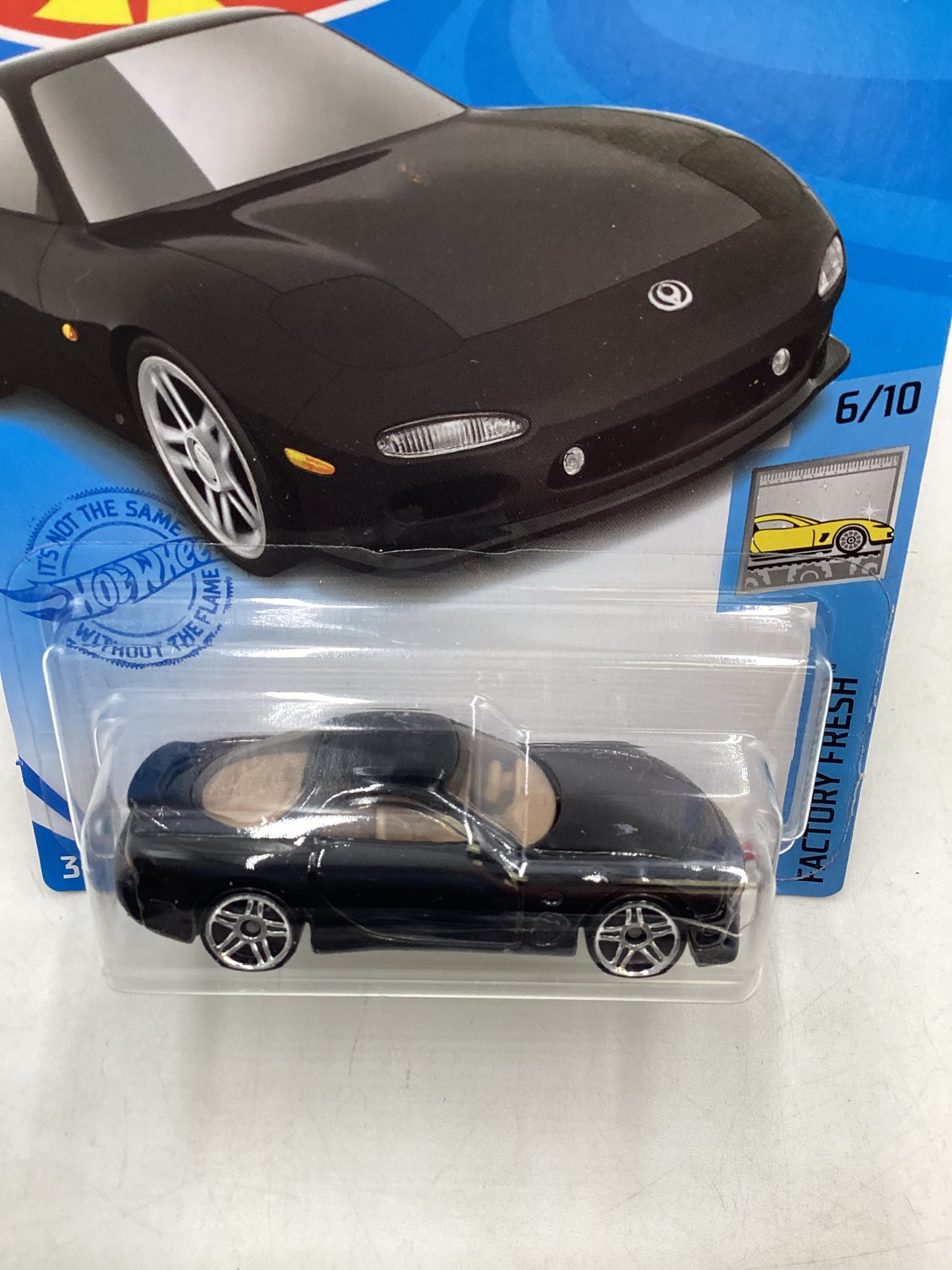 2021 Hot Wheels #88 95 Mazda RX-7 Black 85A