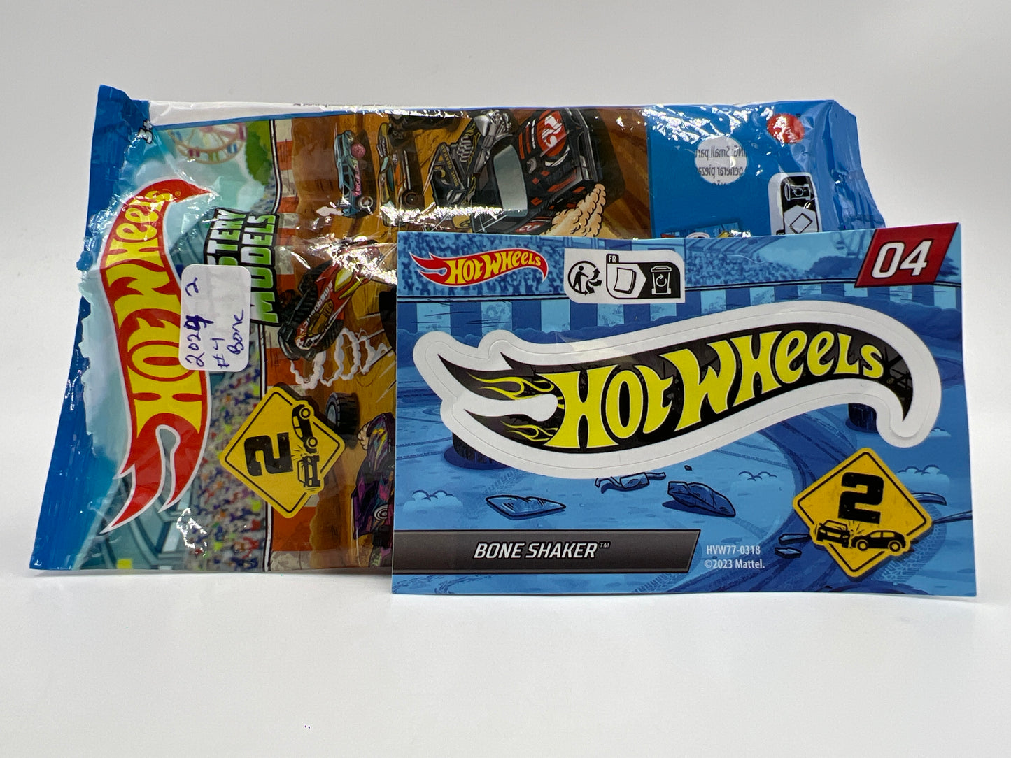 2024 Hot Wheels Mystery Models Series 2 #4 Bone Shaker Gray