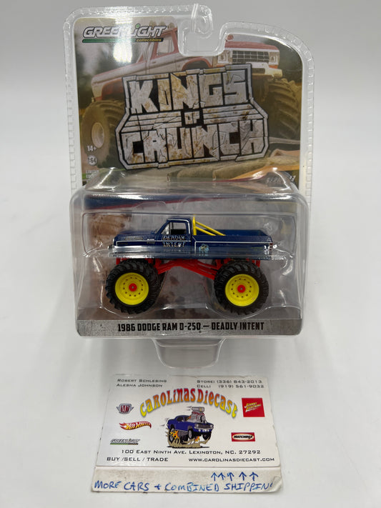 Greenlight Kings of Crunch Series 13 1986 Dodge Ram D-250 Deadly Intent 216C