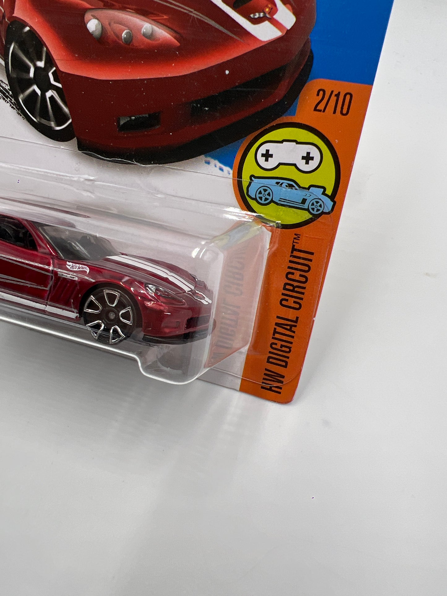 2016 Hot Wheels Treasure Hunt #22 11 Corvette Grand Sport Red