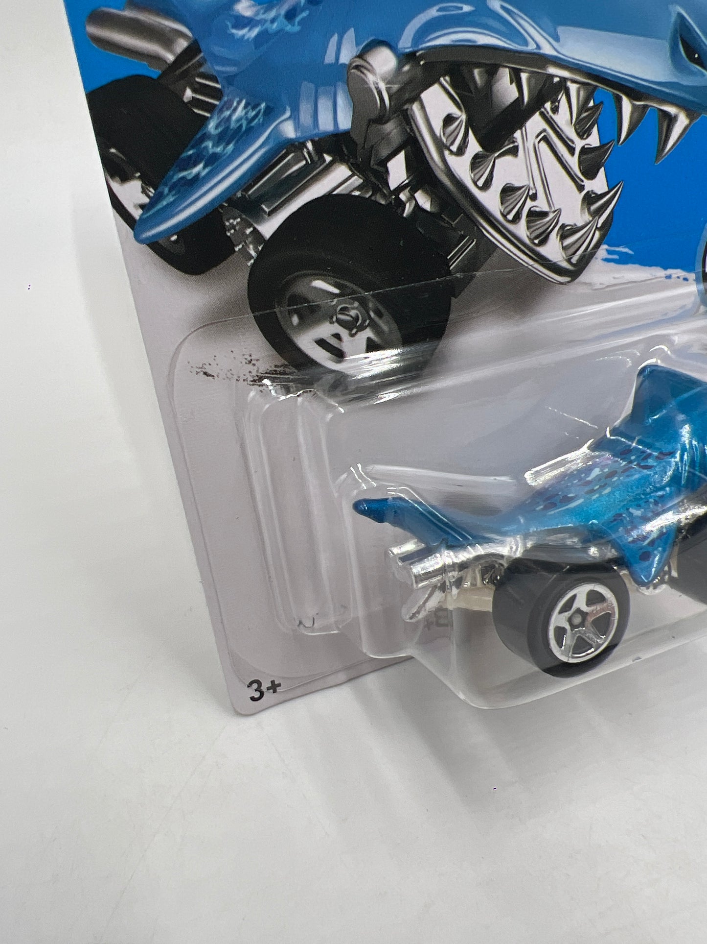 2016 Hot Wheels Street Beasts #208 Shark Bite Blue W/Protector 2