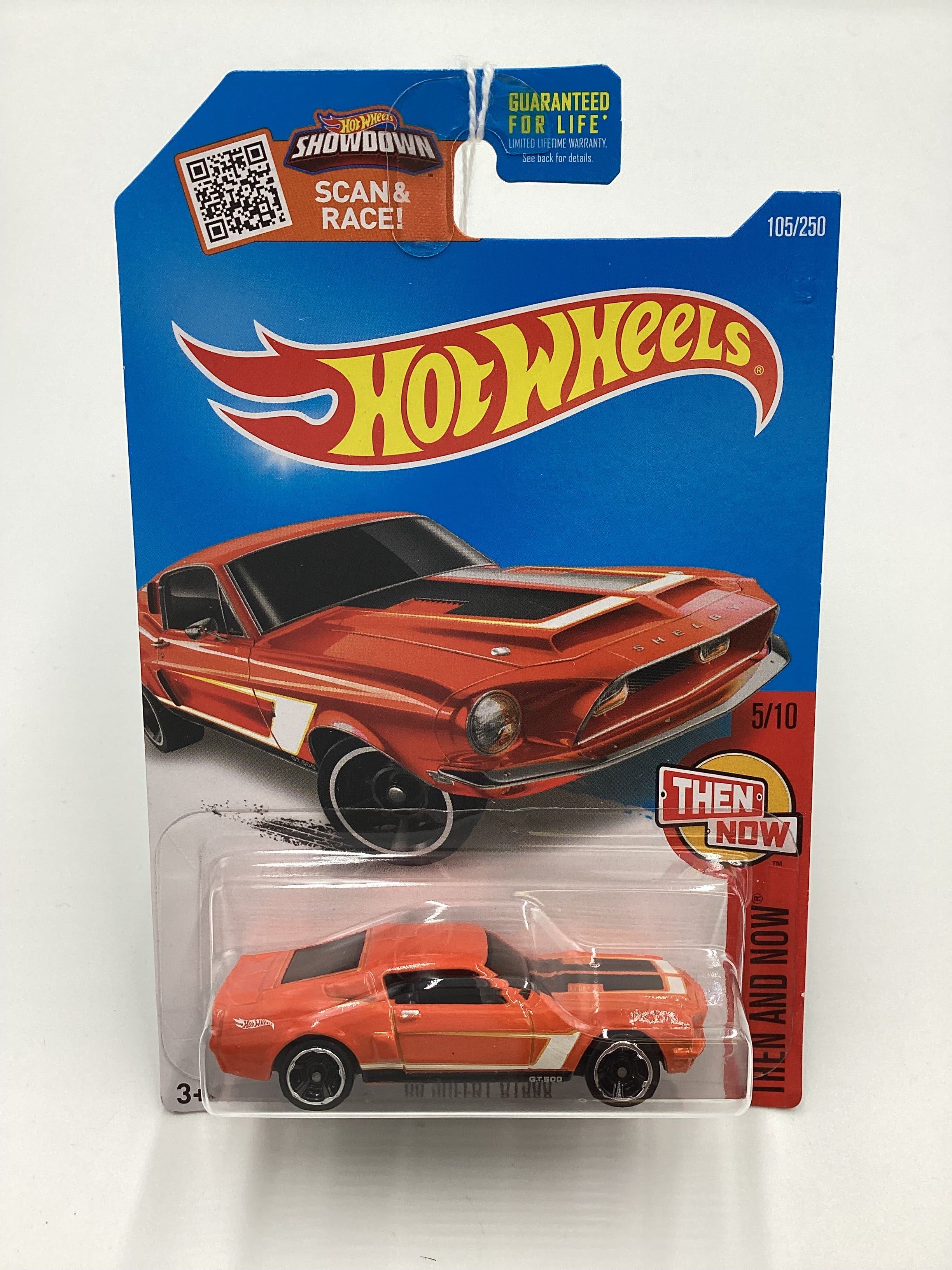 2016 Hot wheels #105 68 Shelby GT500 Orange 26D – carolinasdiecast