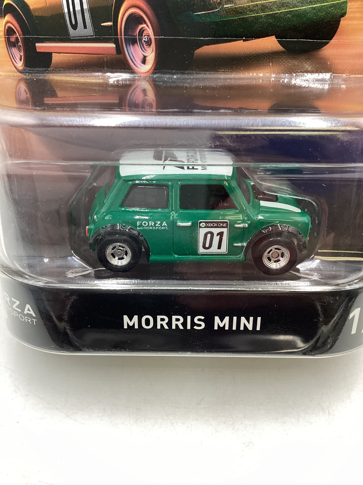 Hot wheels Retro Entertainment Morris Mini Green Forza 1/5 241B