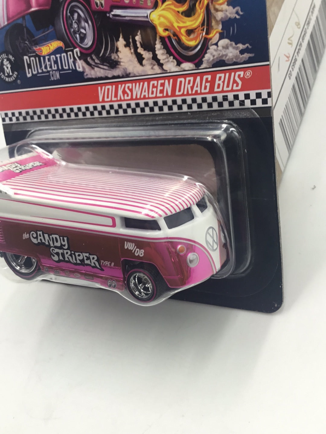 Hot wheels redline club Volkswagen Drag Bus (Pink Variant) 4044/20000 with  protector