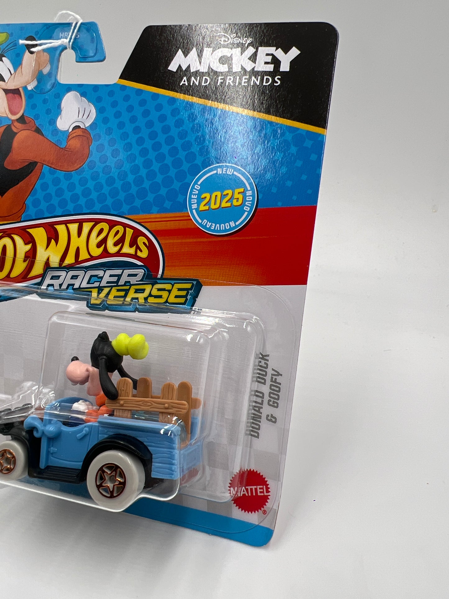 2025 Hot Wheels Racer Verse 2 Pack Mickey And Friends Donald Duck & Goofy 116A