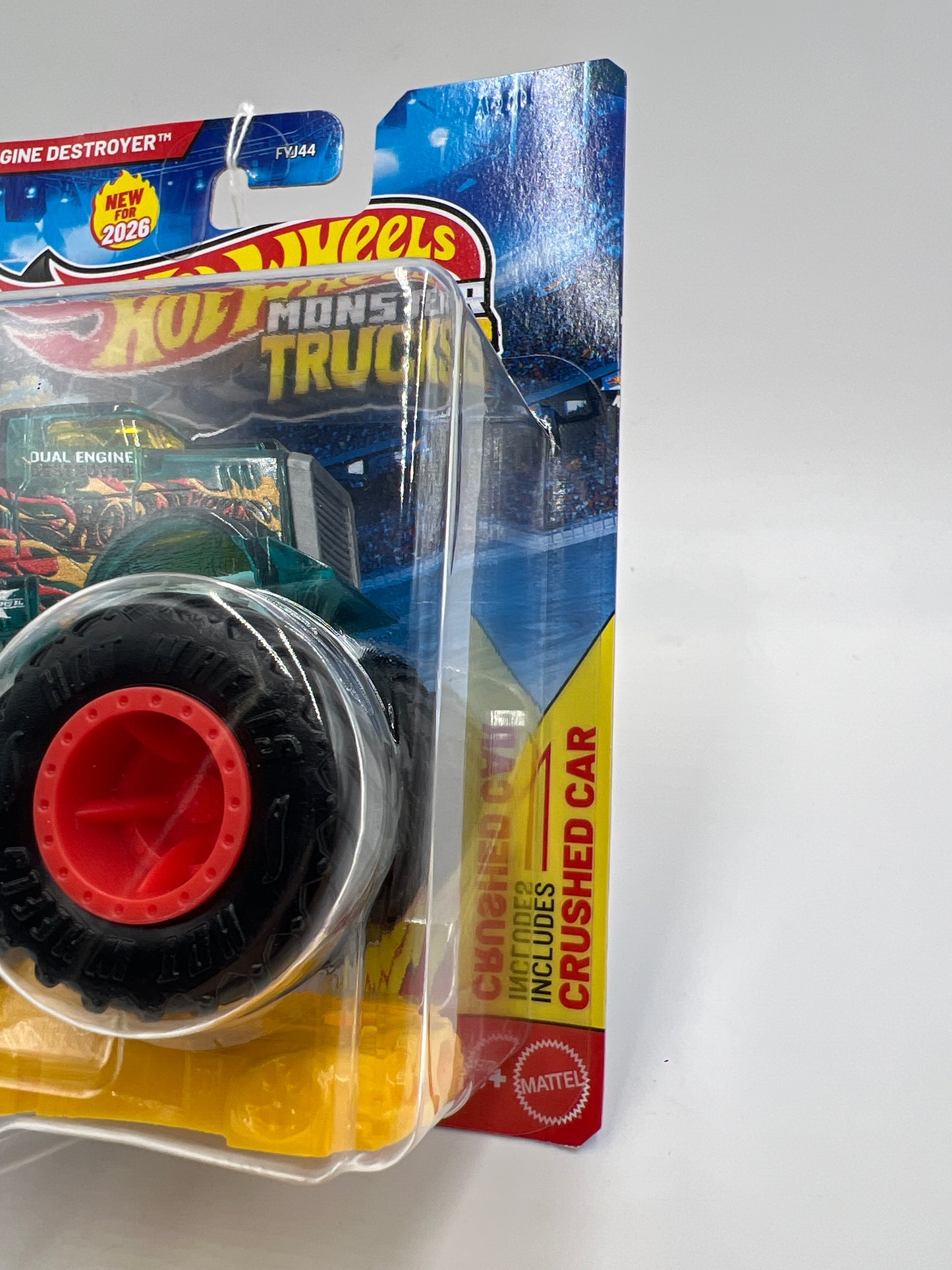 2026 Hot Wheels Monster Trucks X-Raycers XL #5 Dual Engine Destroyer 124F