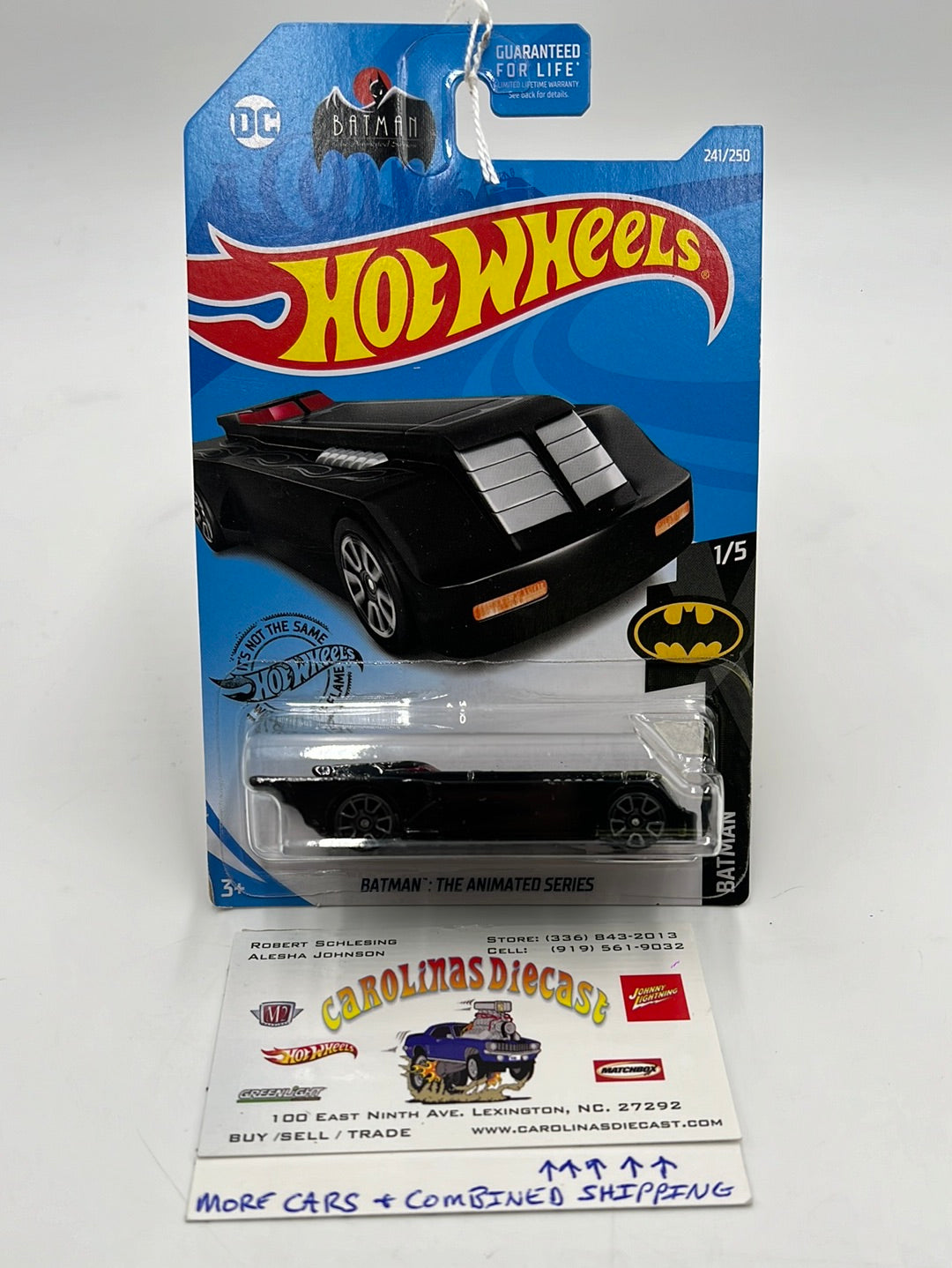 Hot Wheels 2019 Treasure Hunt Batman : The Animated Series #241 276E